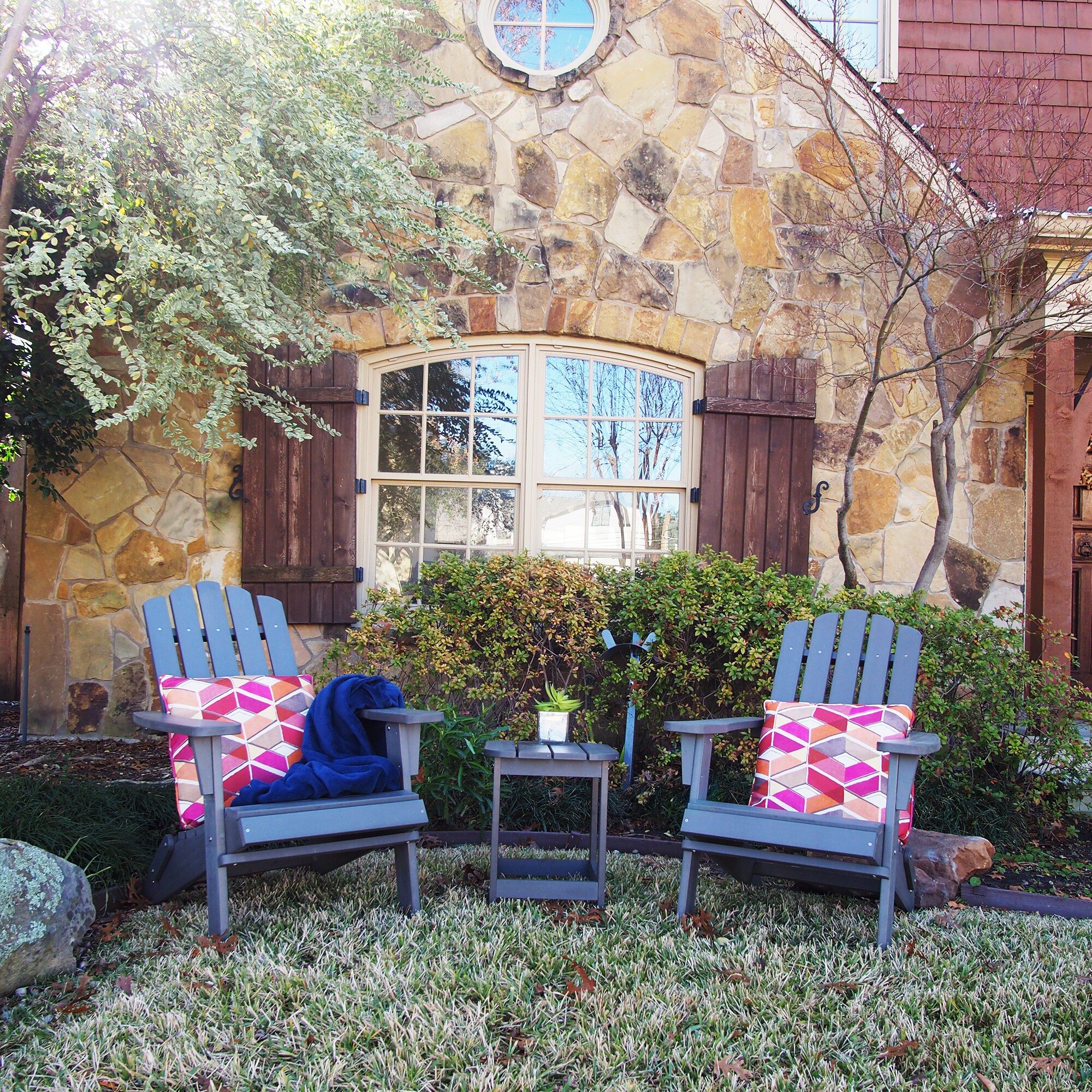 Forclover MONM1209-02BR Patio-Chairs - View #3
