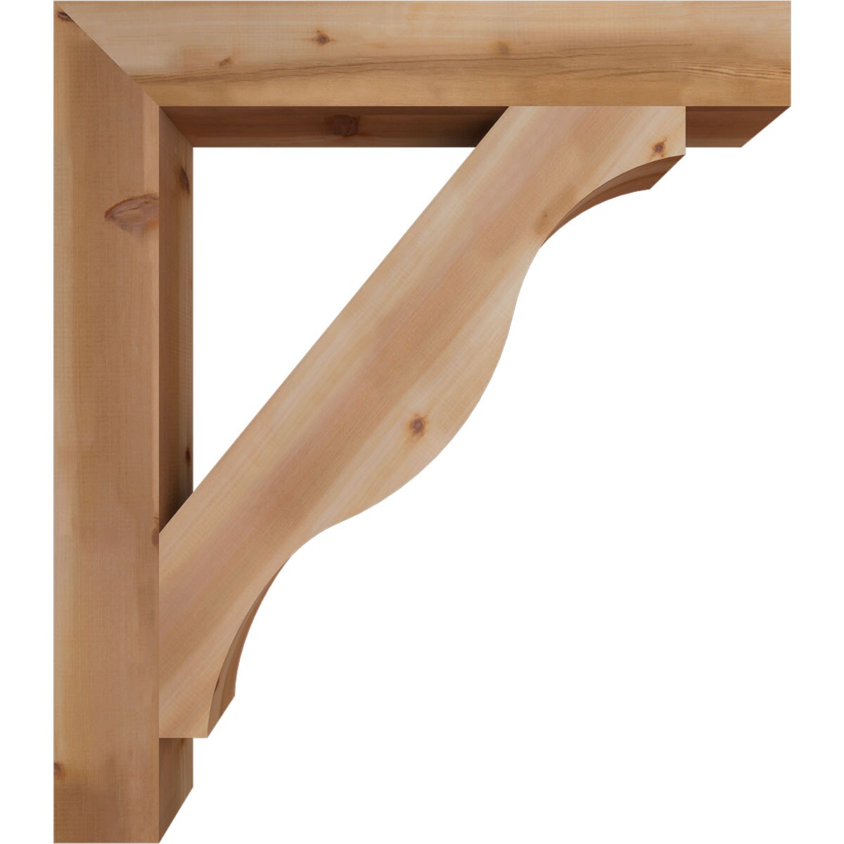 Ekena Millwork BKT06X42X48FST05SWR Exterior-Brackets-Braces - View #3