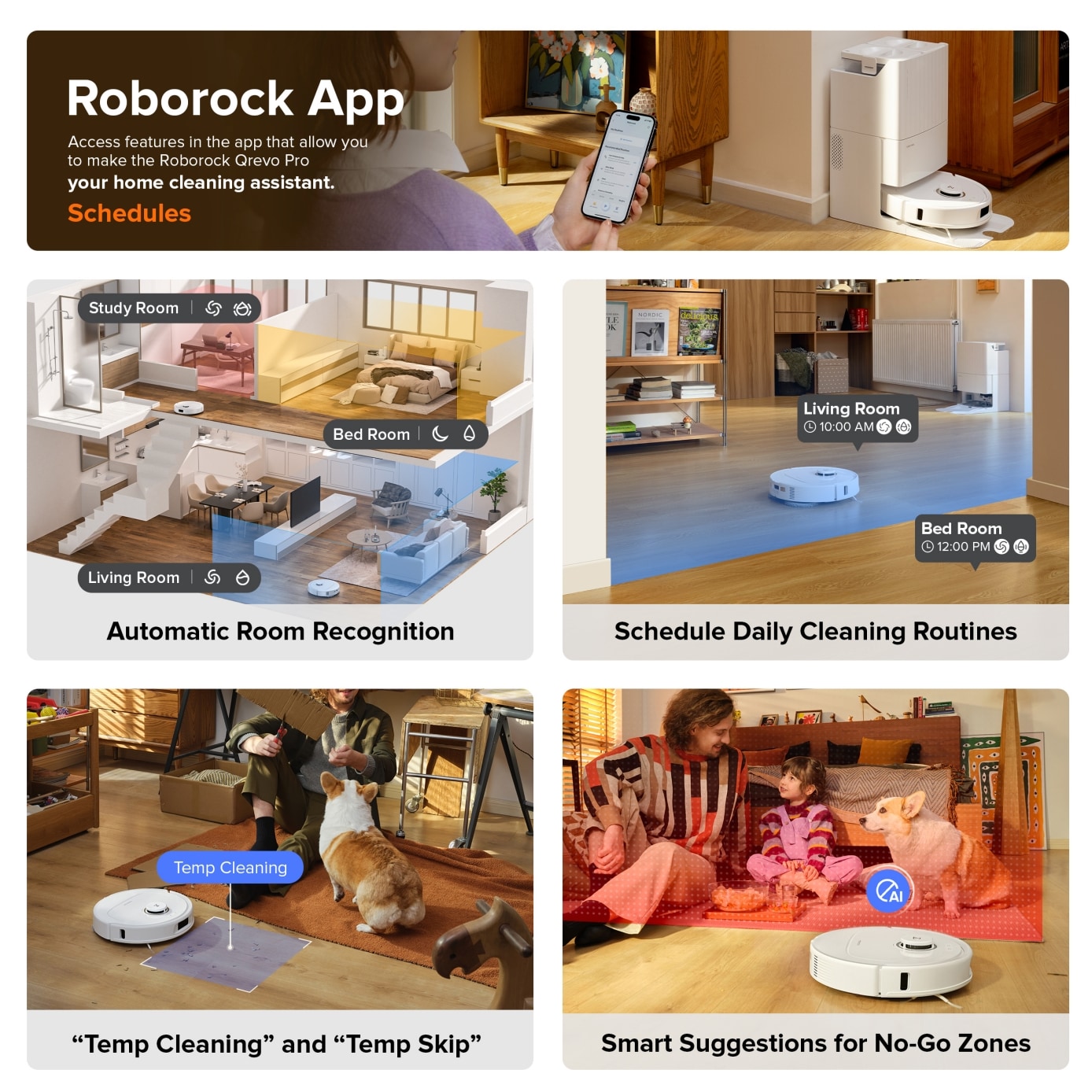 Roborock ROBOROCK QREVO PRO Robotic-Vacuums - View #4