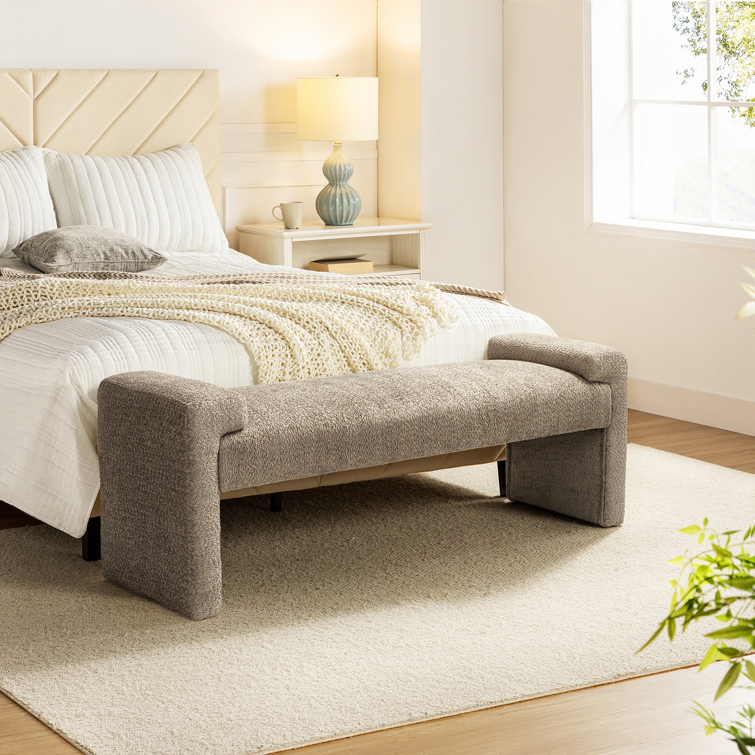 14 Karat Home BEJK0788-GRY bench - View #2