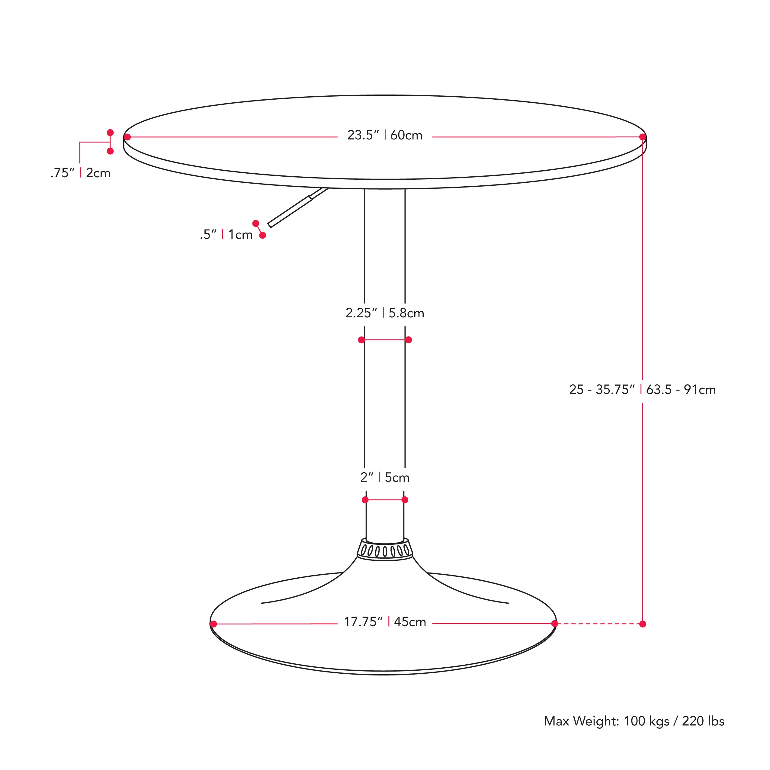 CorLiving DAW-520-T Dining-Tables - View #7