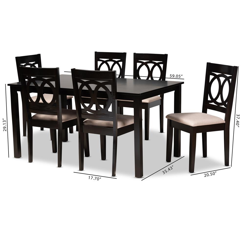 Baxton Studio 162-10523-10519-LW Dining-Sets - View #5