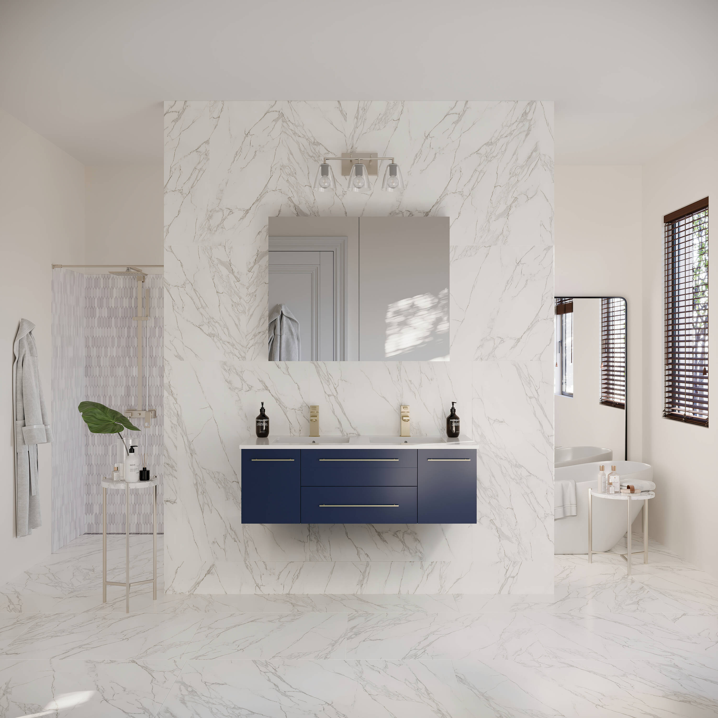 Fresca FVN6148RBL-UNS-D Bath-Vanity-Combo - View #5