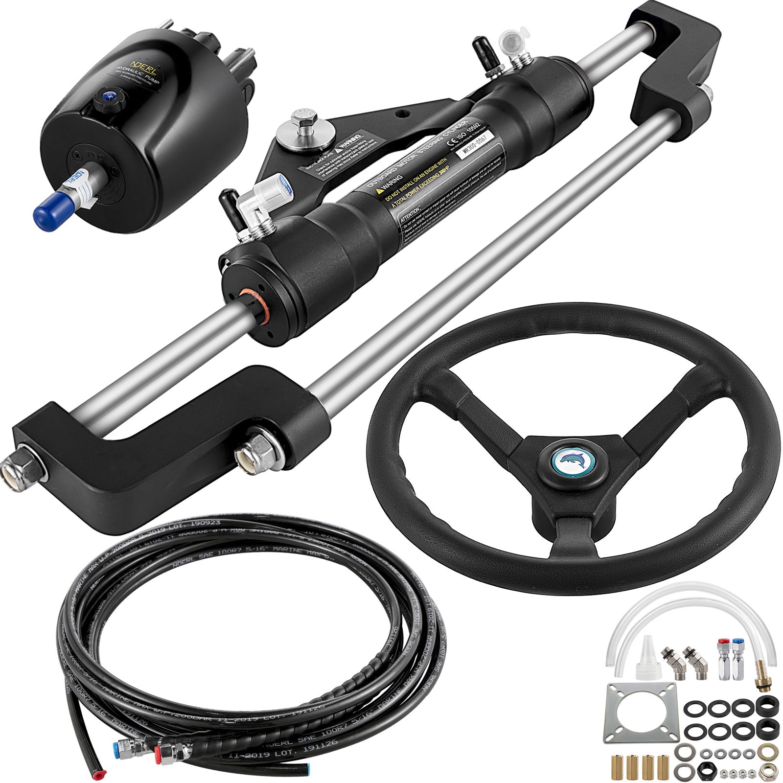 VEVOR YYDJHK6400A-3TJ24V0 24-Feet Steering