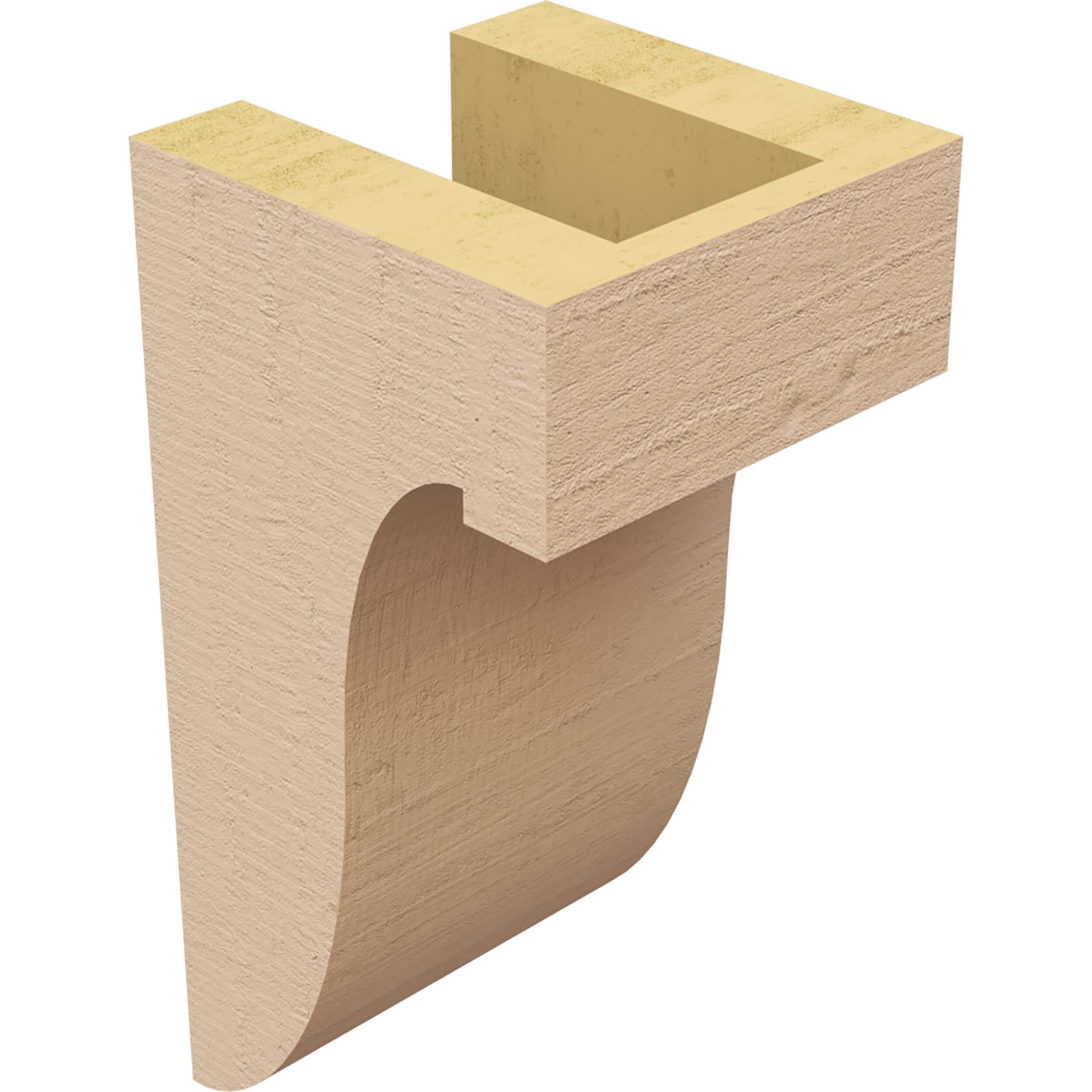 Ekena Millwork CORU04X04X08DELRCPR corbels - View #5