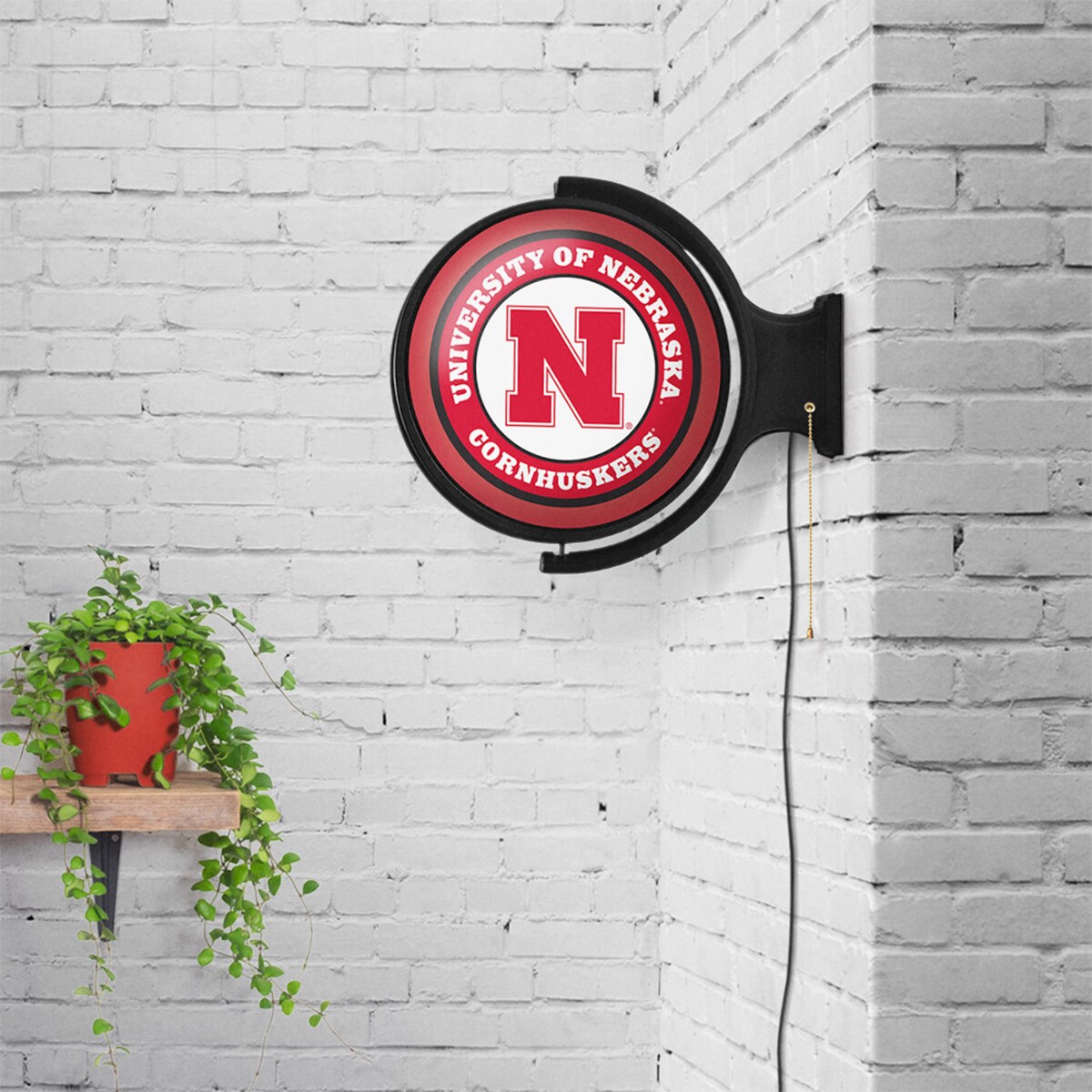 University of Nebraska Fan's Choice Dartboard Cabinet Set