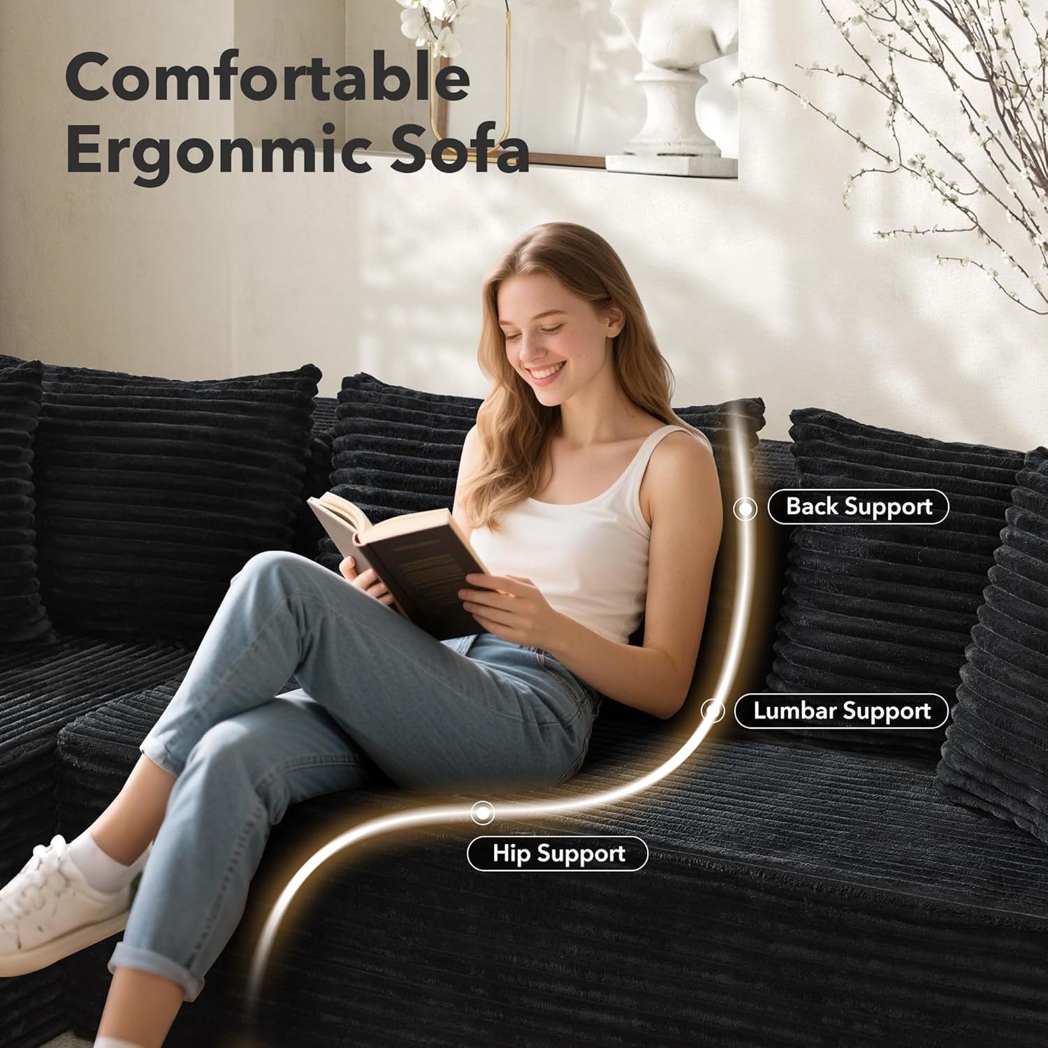 Garvee LMY-PHK-35LDGTNX Sofas-Loveseats - View #4