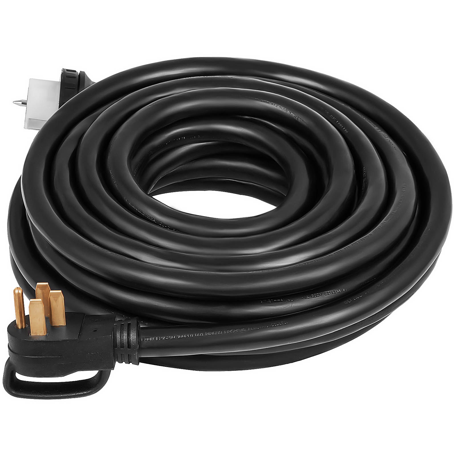 Mecale 75-ft 50-Amp Generator Extension Cord 6/3 + 8/1 AWG NEMA 14-50P to SS2-50R and CS6364