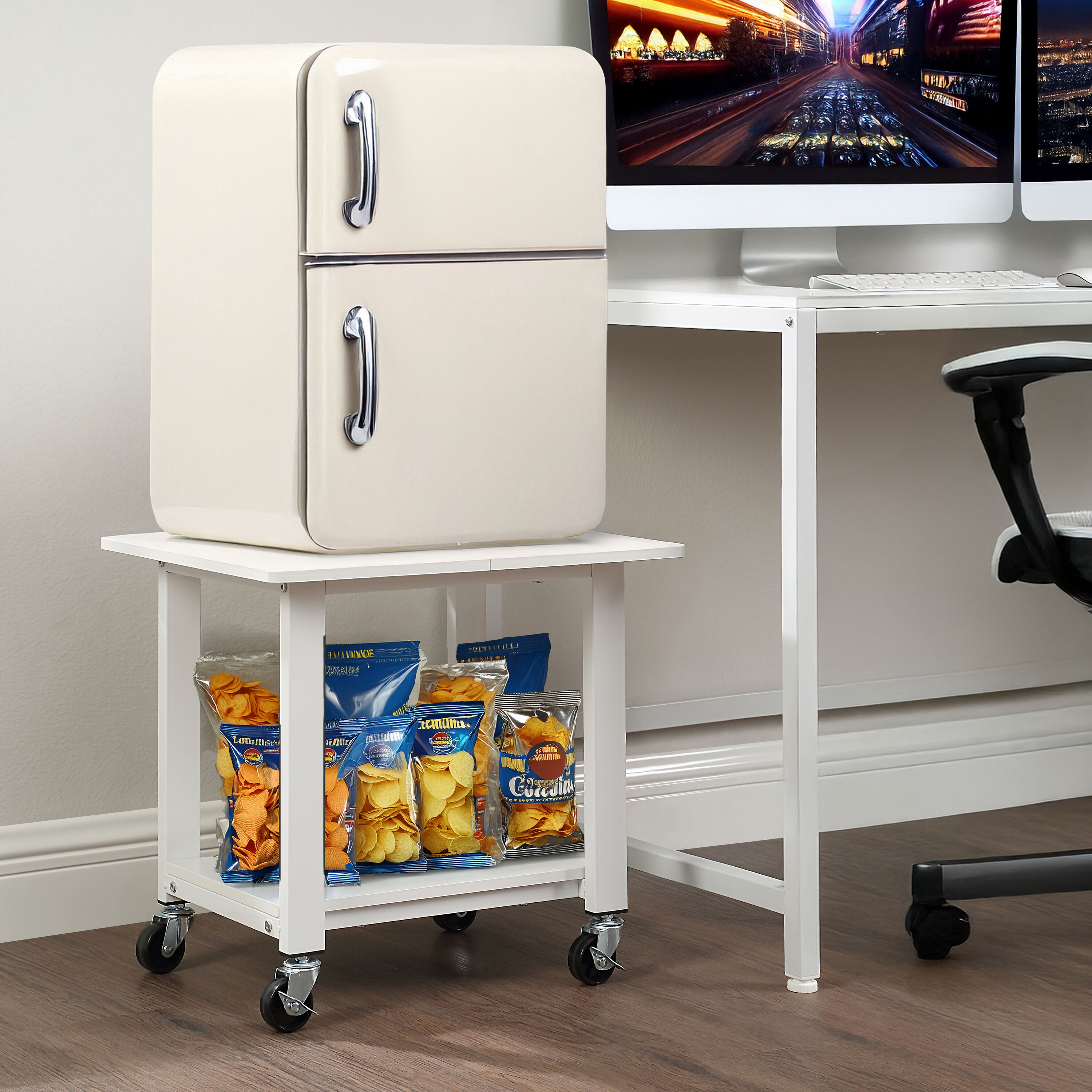 SunnyPoint HY-PRINTER-WHT Office-Carts - View #7