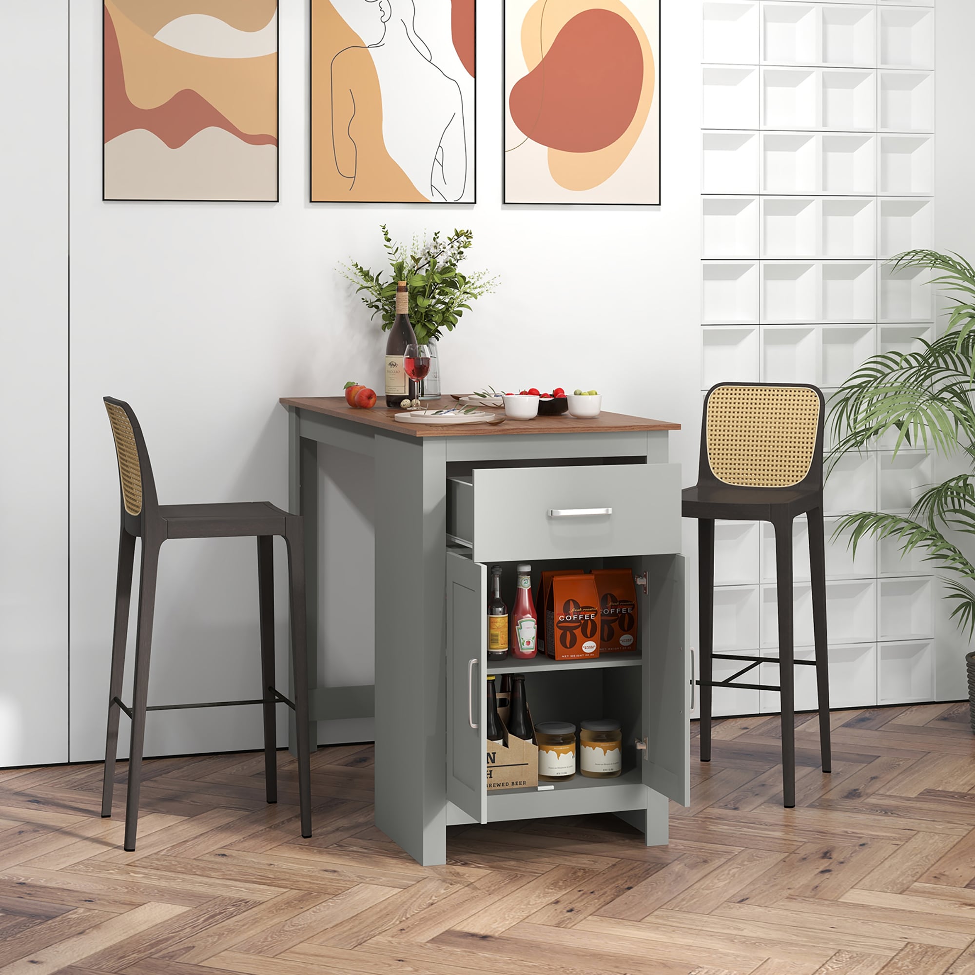 Goplus LWS00345 Dining-Tables - View #4