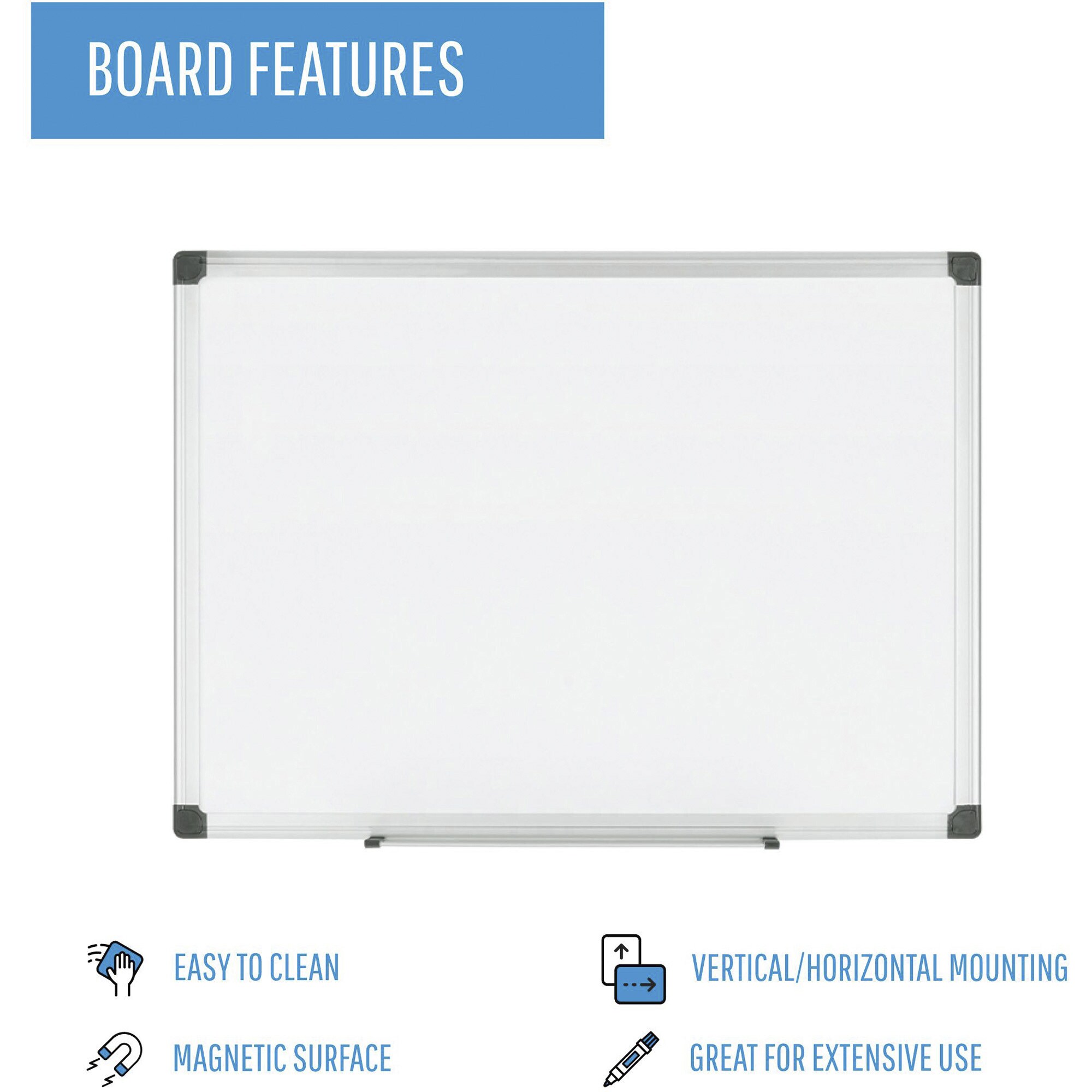 Bi-silque BVCCR0801170MV Dry-Erase-Bulletin-Boards - View #5