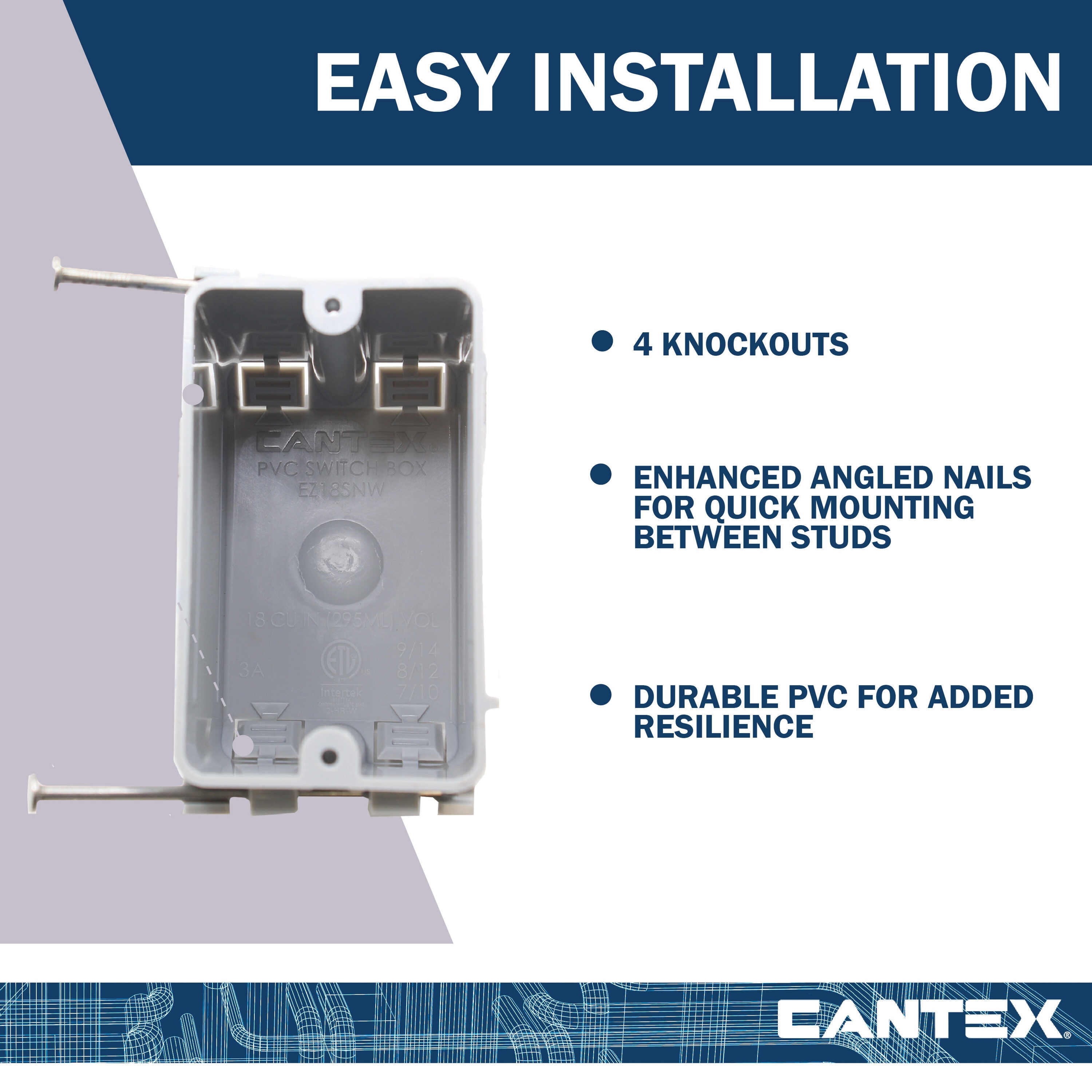 CANTEX LEZ18SNWV Electrical-Box - View #6