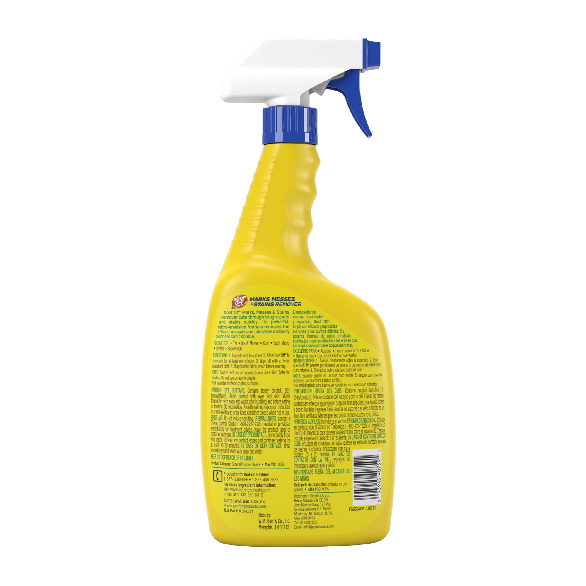 Goof Off 22 Oz. Trigger Spray Household Heavy-Duty Remover - Town Hardware  & General Store