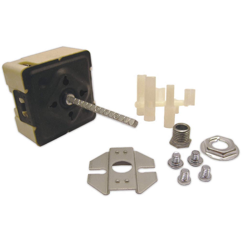 Robertshaw 6100-019 Electric range 6-in/8-in Switch for 6-in burner ( Beige, silver, black )
