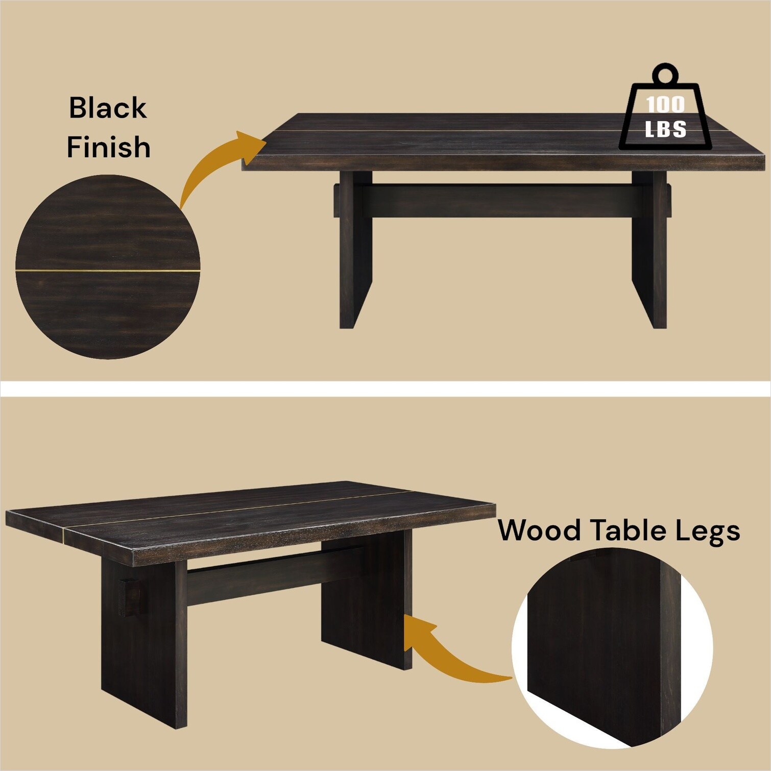 Naturefalls EVY9G4K4CRLQ Dining-Sets - View #3