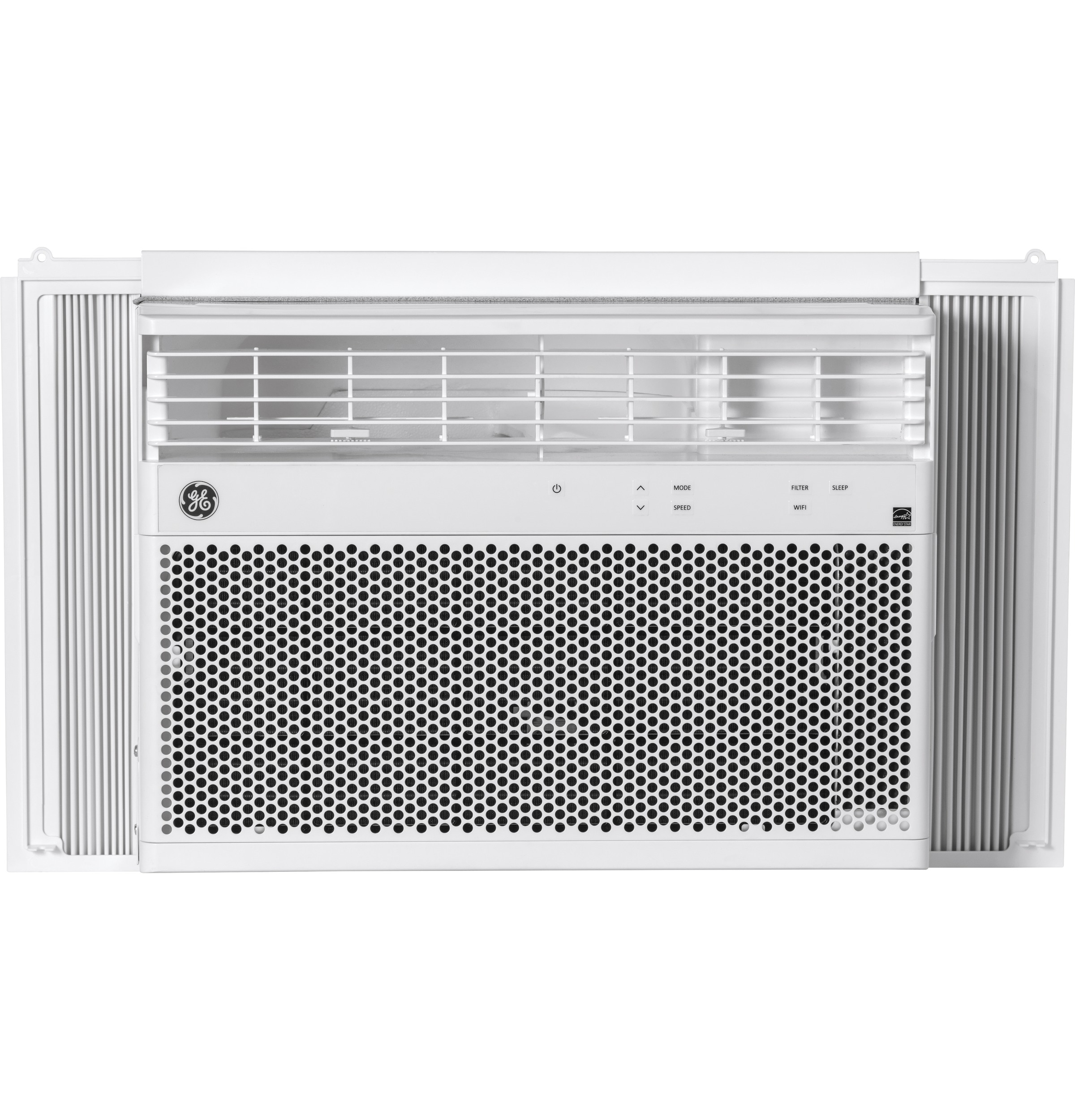 Ge 350 Sq Ft Window Air Conditioner With Remote 115 Volt 8000 Btu Energy Star Wi Fi Enabled 4214