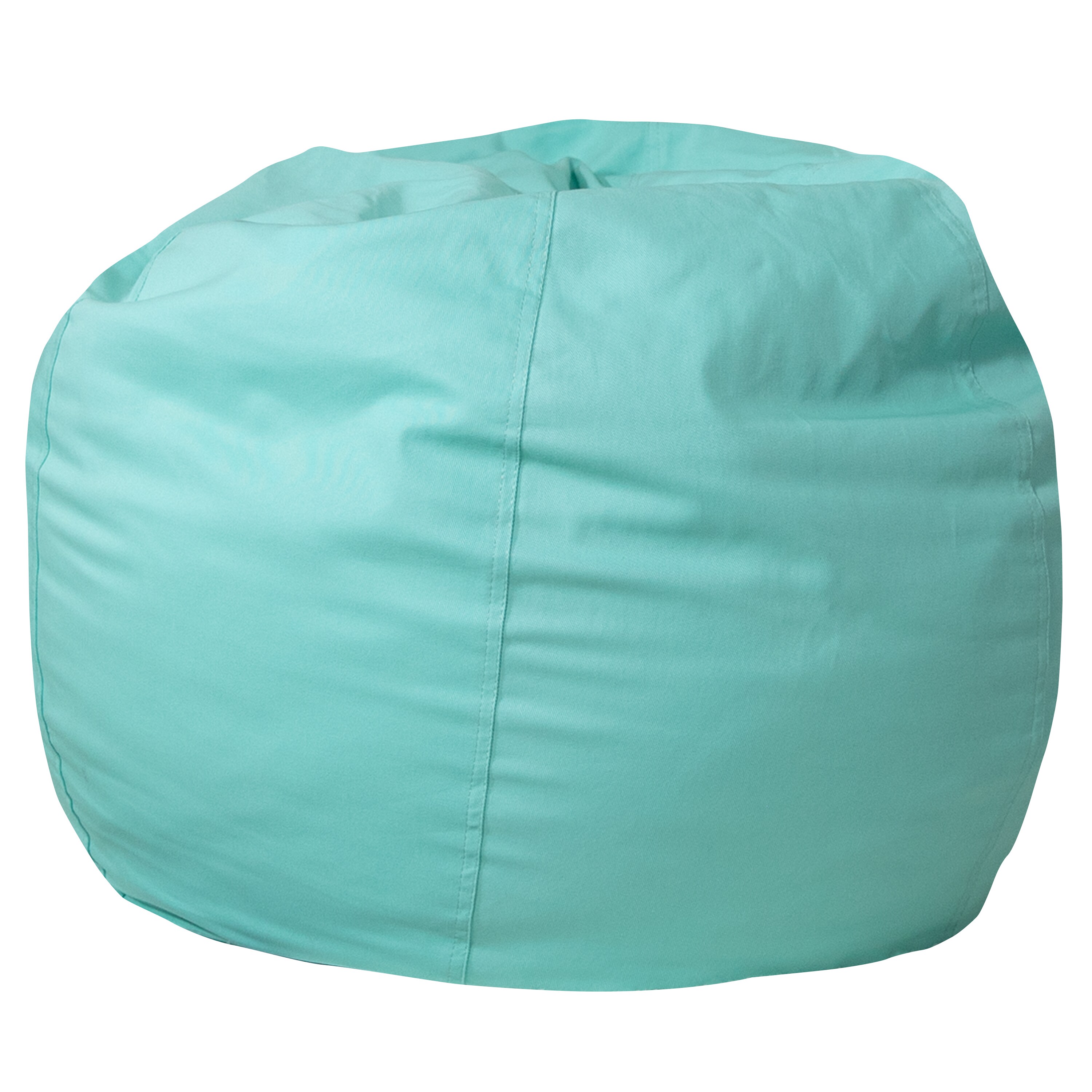 Flash Furniture 18-in Blue Upholstered Kids Accent Chair