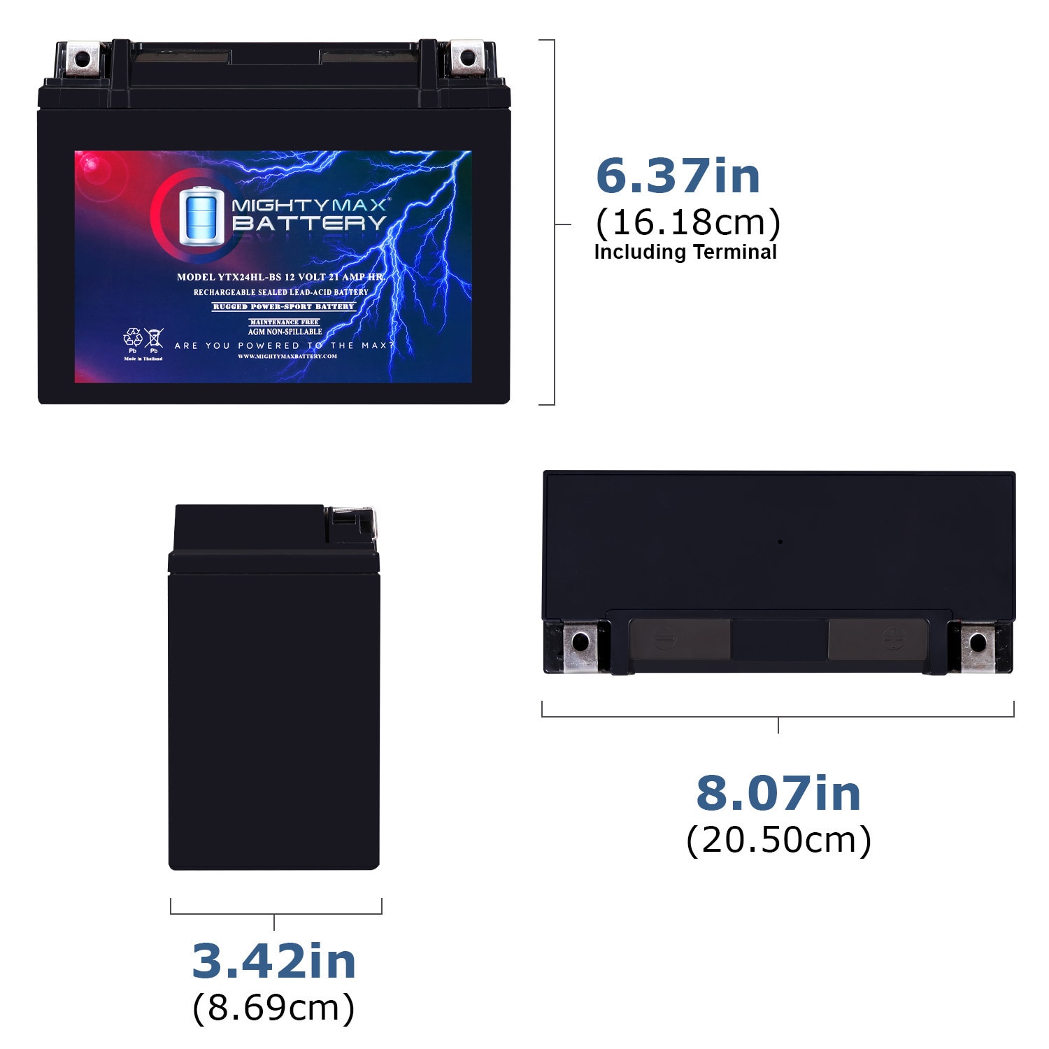 Mighty Max Battery MAX3947599 Device-Replacement-Batteries - View #4