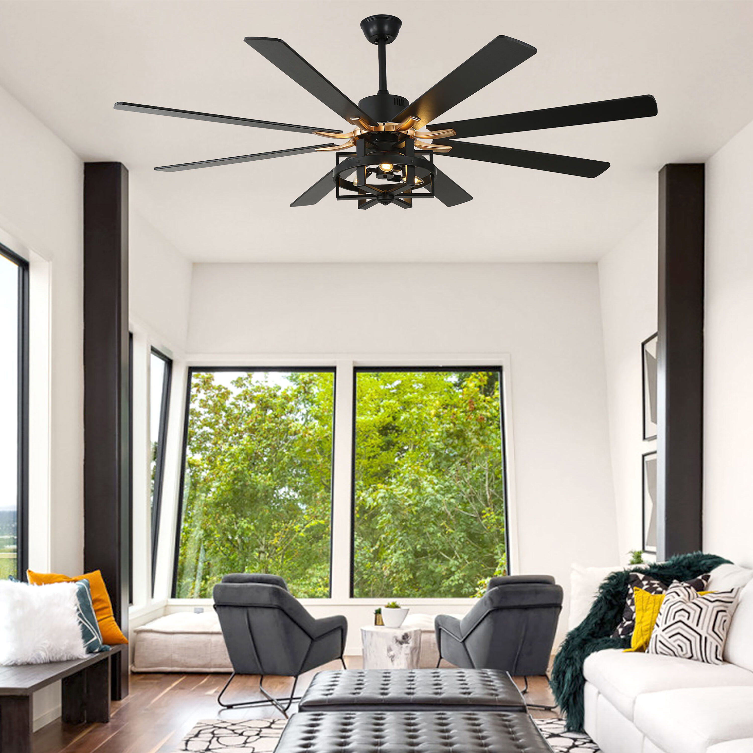 Cusp Barn DC6501-B Ceiling-Fans - View #9