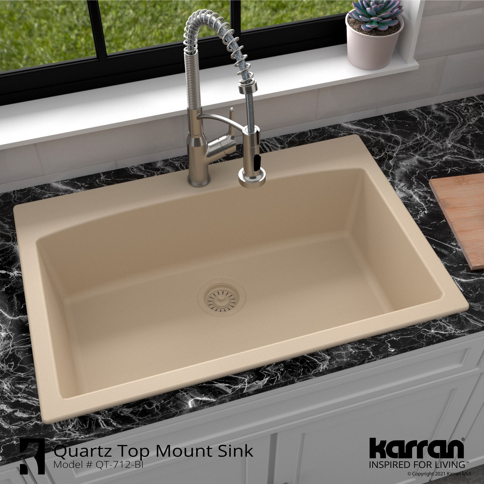 Karran QT-712-BI-PK1 Kitchen-Sinks - View #7