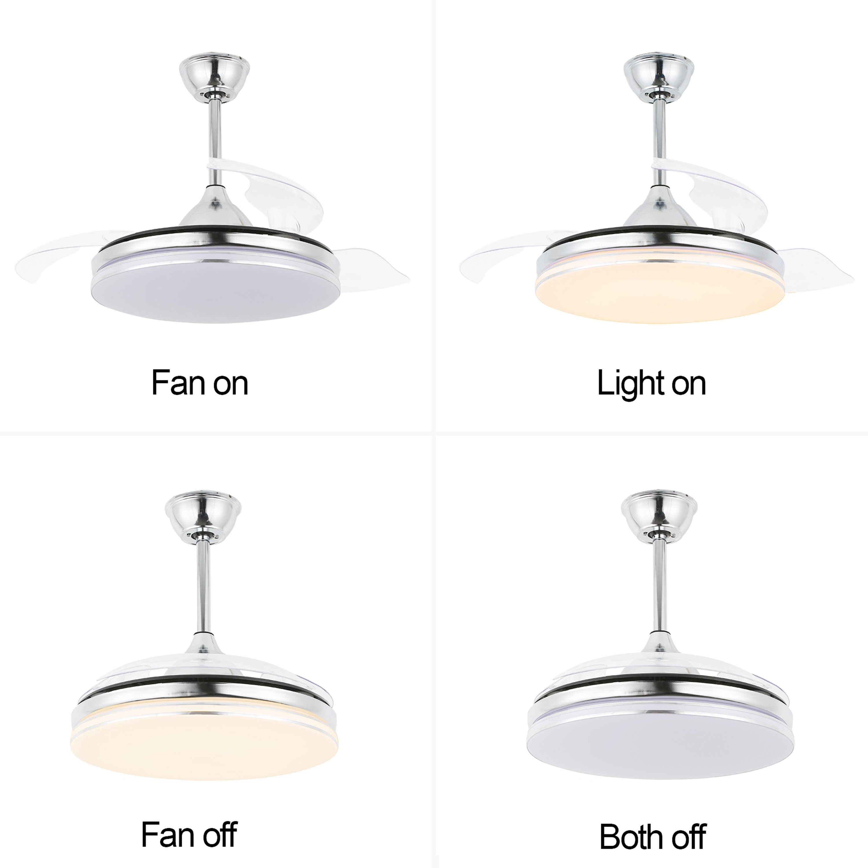 Oaks Decor DC4261-C Ceiling-Fans - View #6