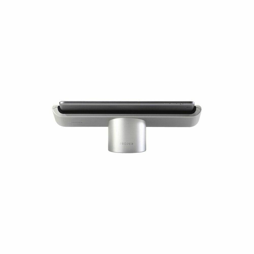  ISTR196342 Studio Proper SPEIPASK61 Powered iPad Stand Kit, Silver
