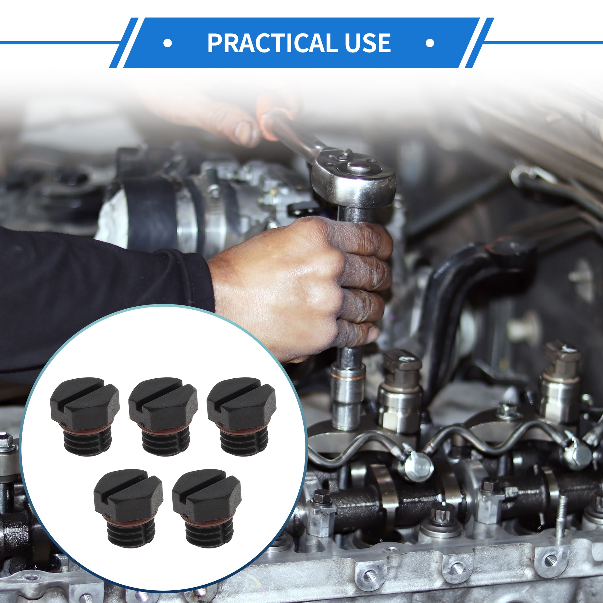 Unique Bargains S25112701UX5001 Ope-Oil-Filters - View #2
