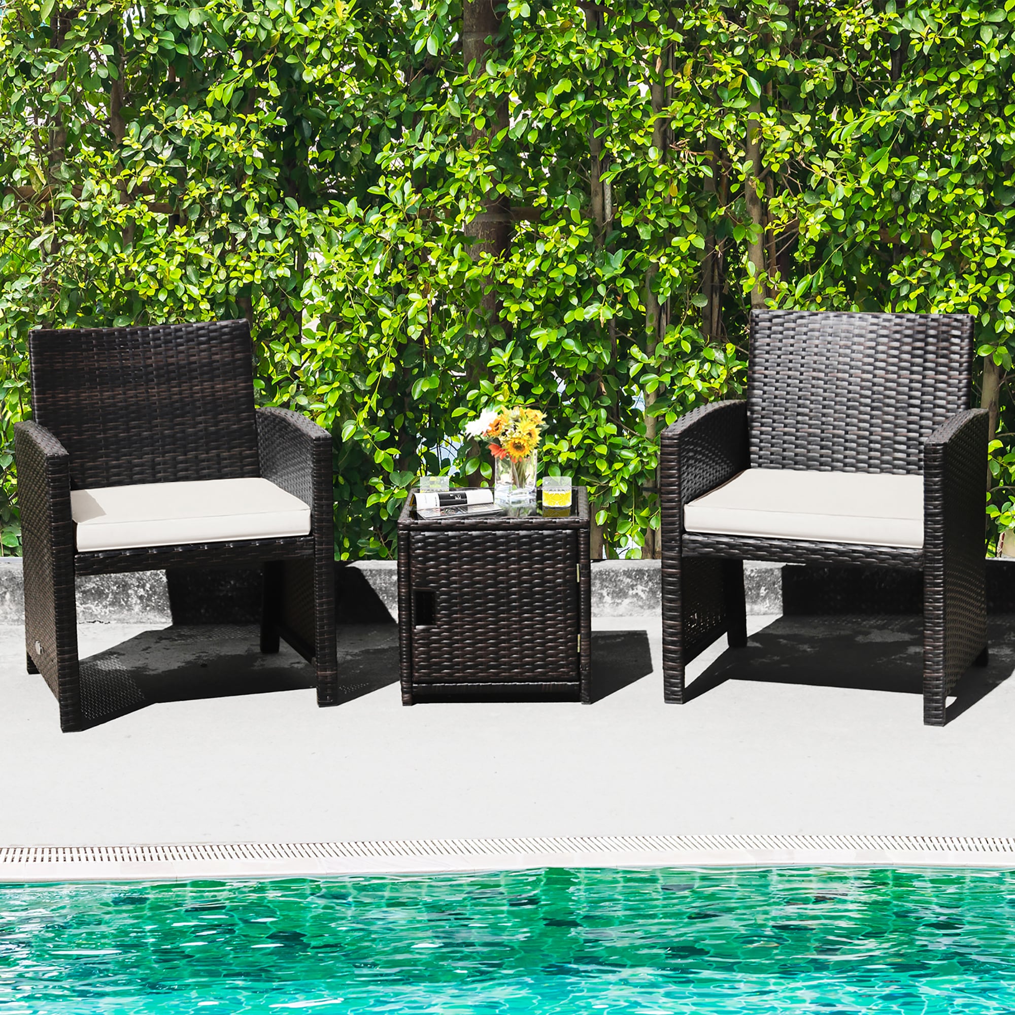 Costway HW69444WH Patio-Conversation-Sets - View #8