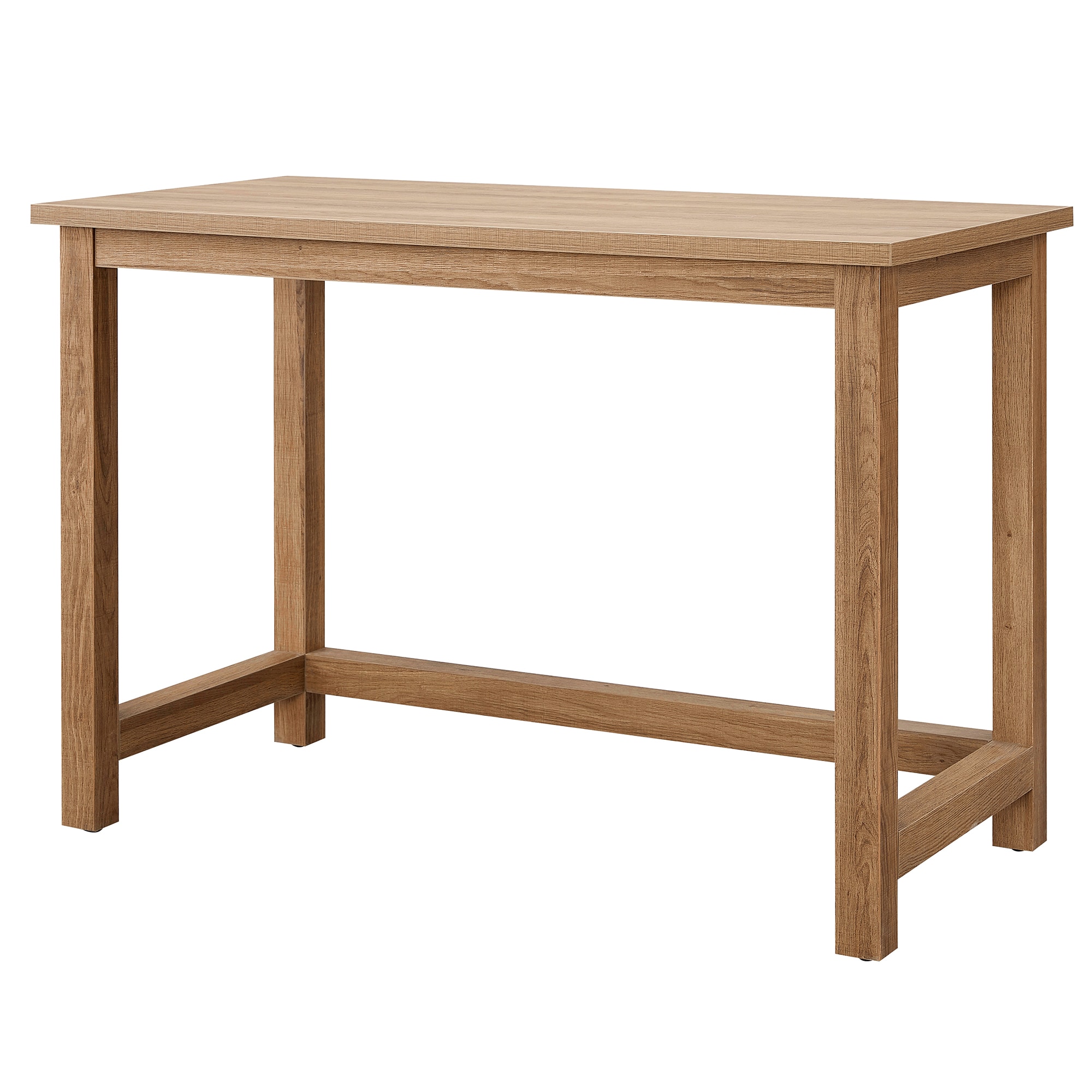 allen + roth 44-in Brown Rustic Writing Desk