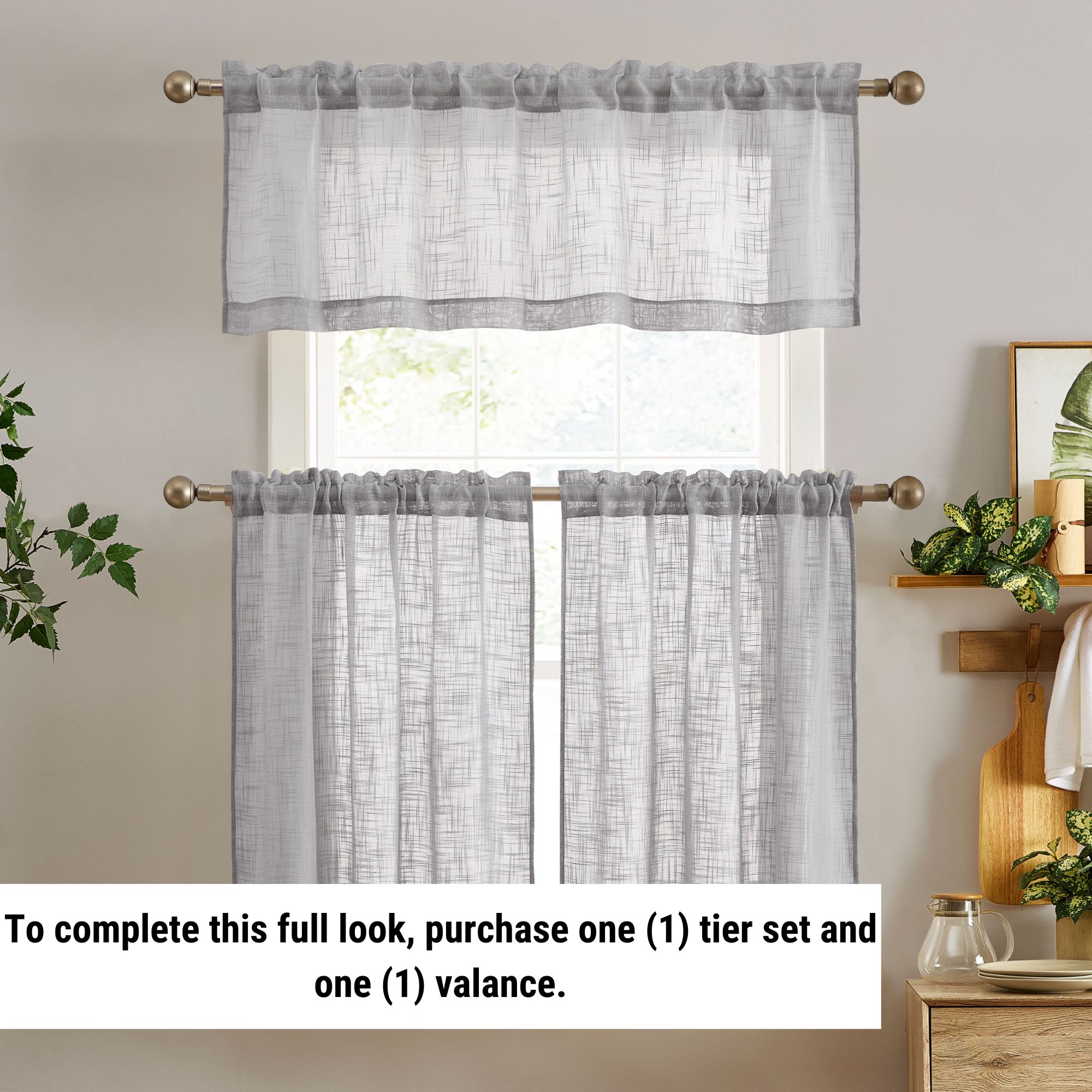 HLC.me ABY-RODP-TRS-GRY36 valances - View #4