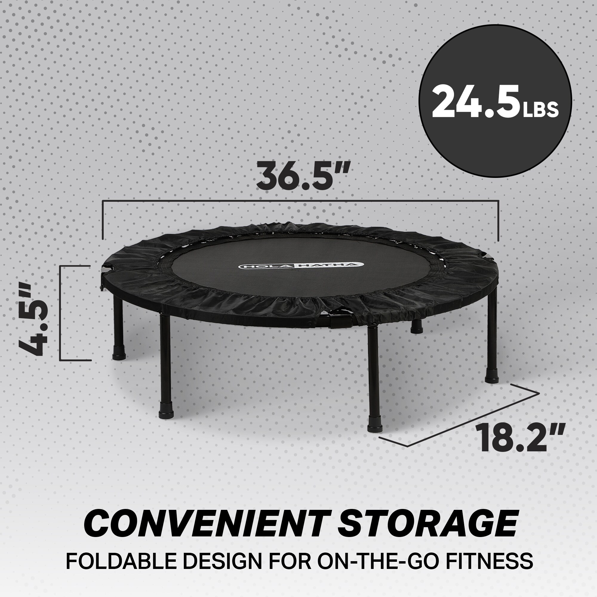HolaHatha 396003 trampolines - View #3