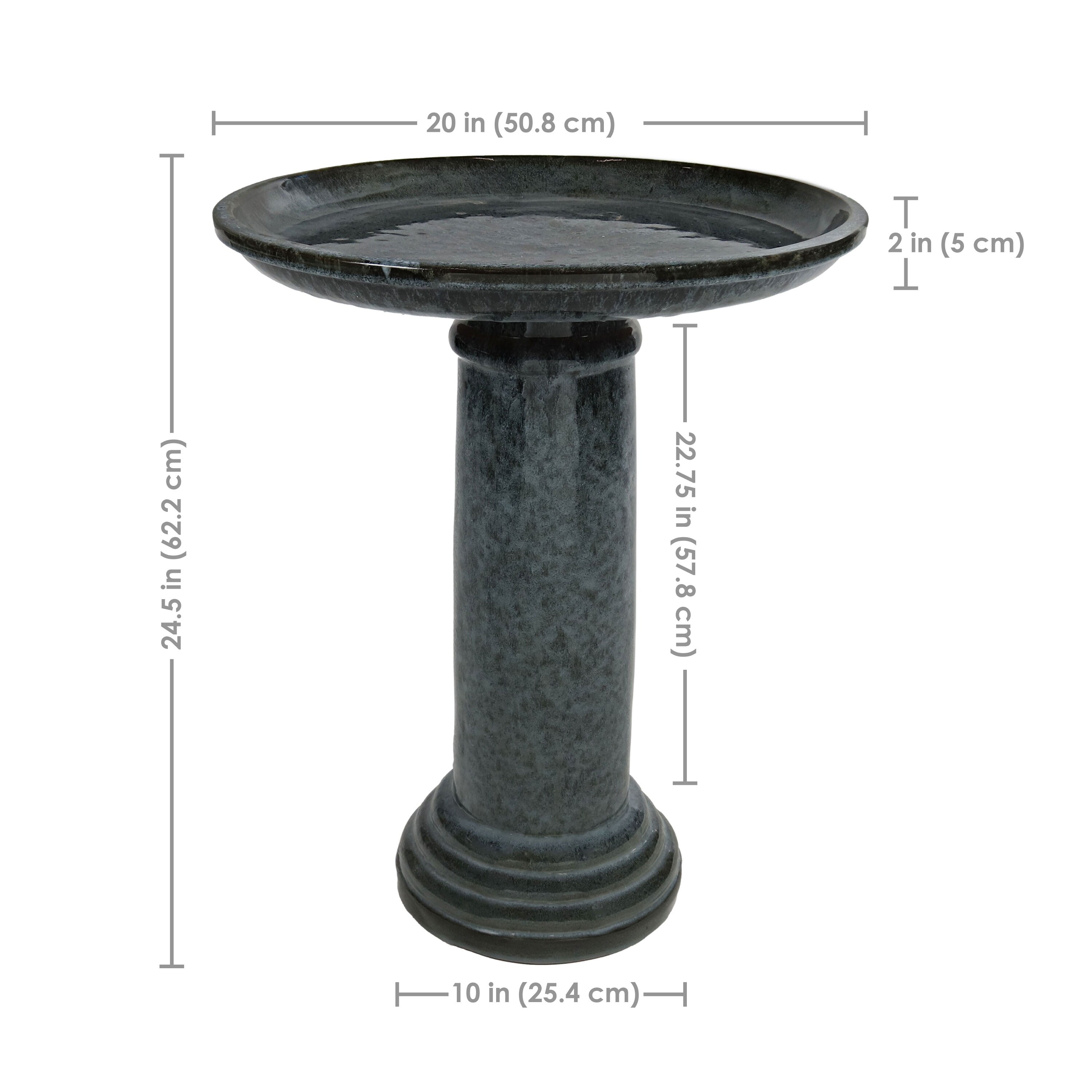 Sunnydaze Decor VBD-554 birdbaths - View #3
