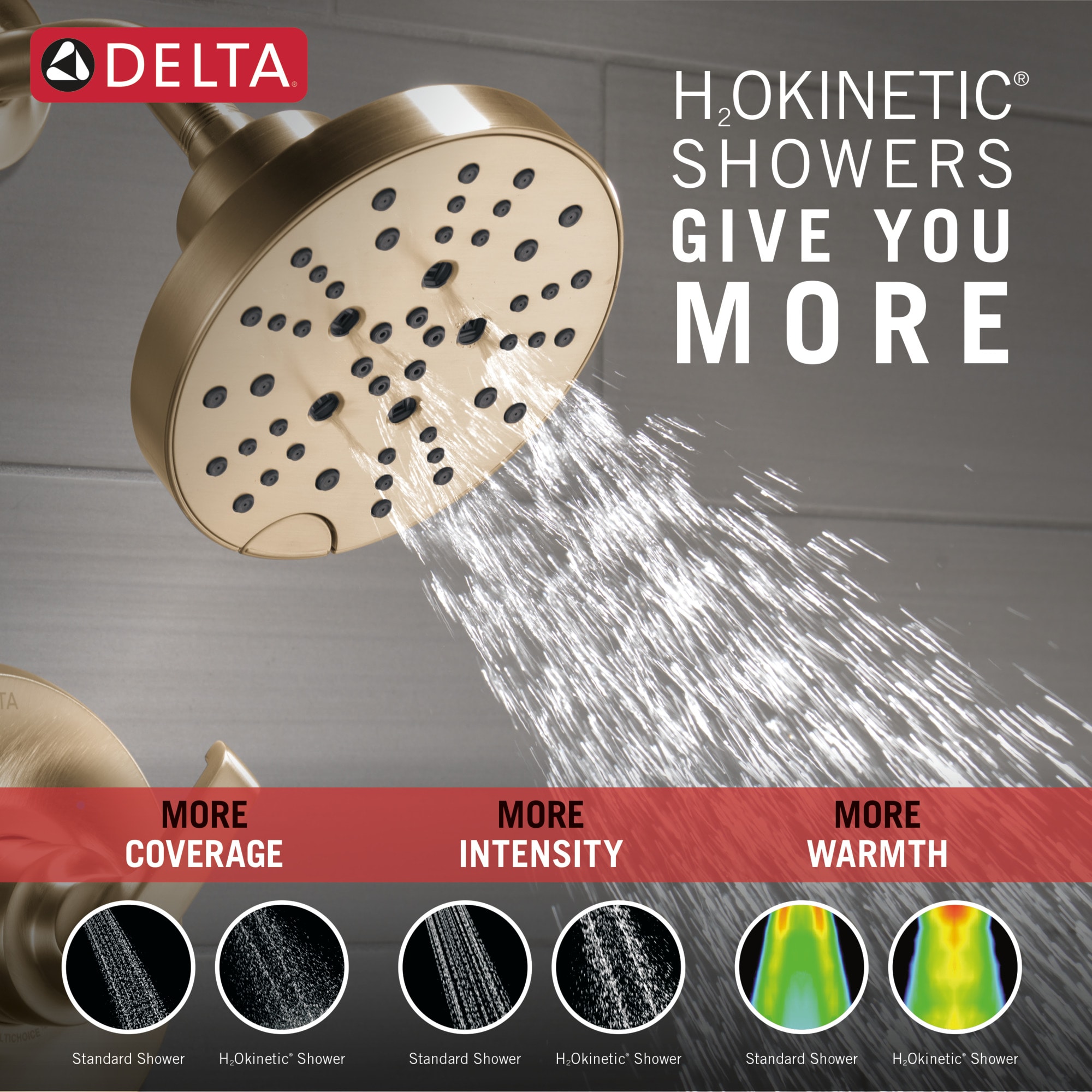 Delta T14289-CZ-PR Tub-Shower-Faucets - View #6
