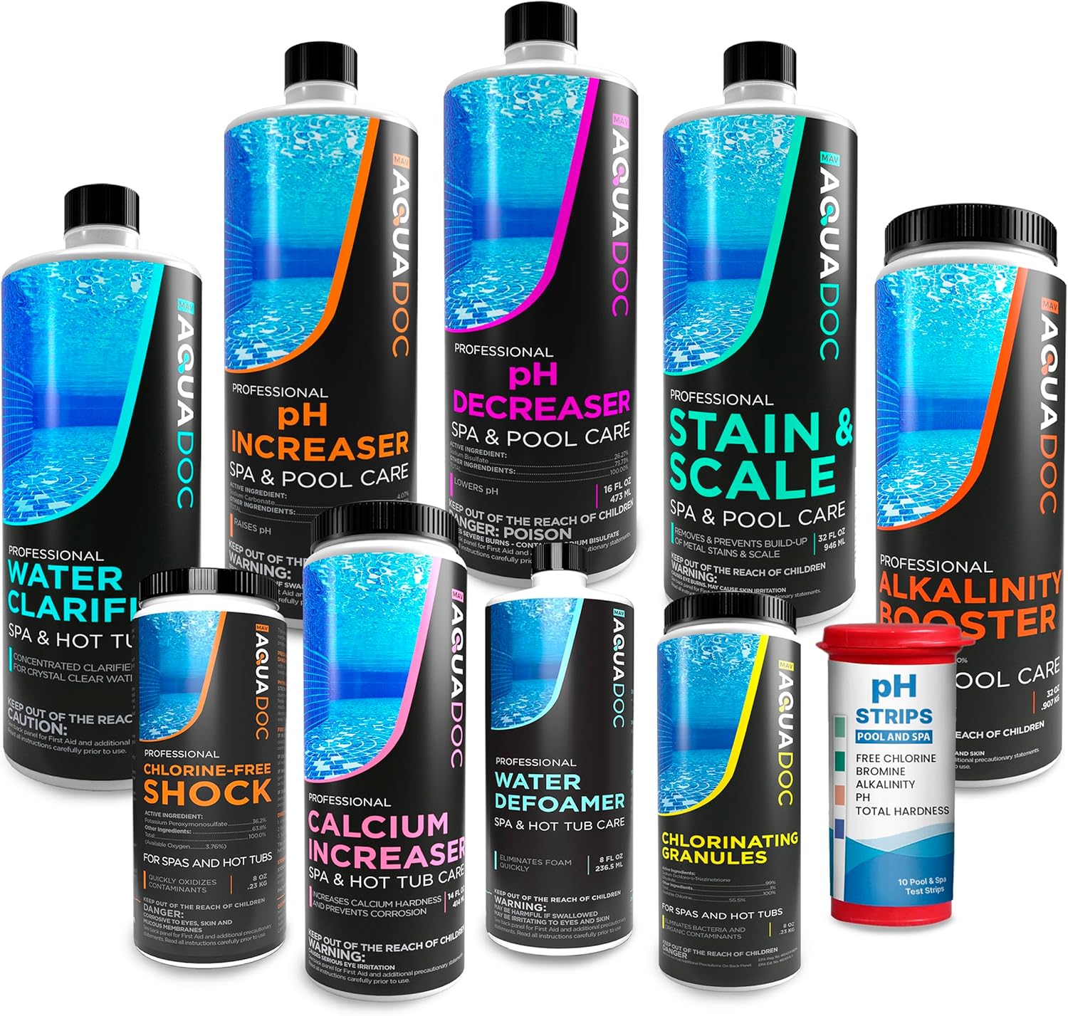 MAV AquaDoc AD-CHKIT 1 Piece count Spa Chlorine