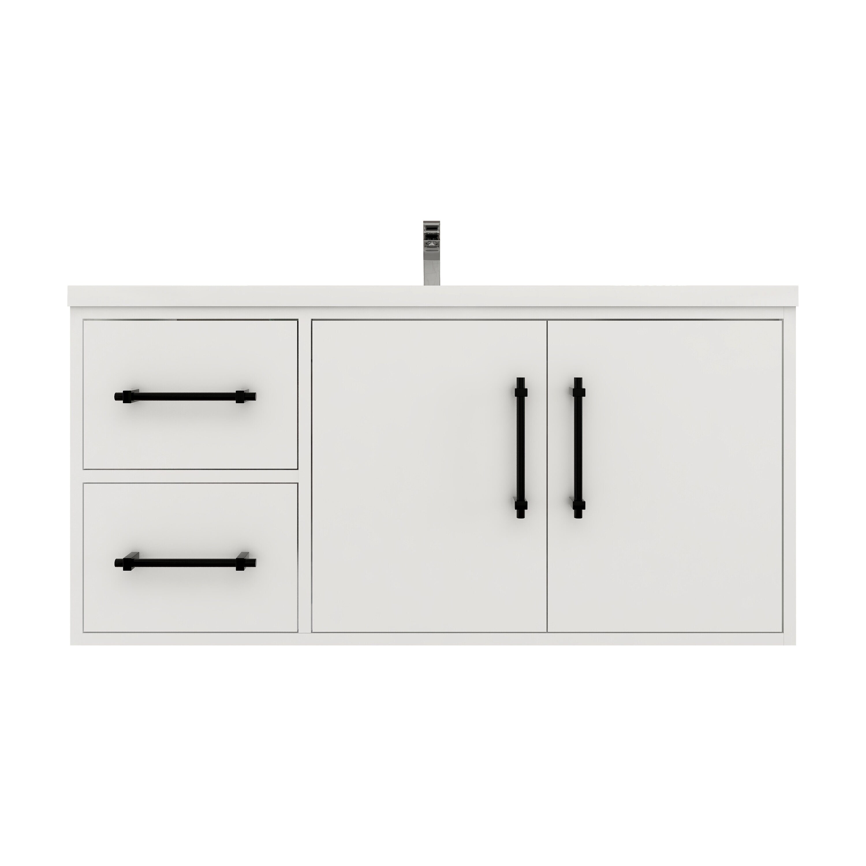 BV Better Vanity VICTORIA42LWH-GW Bath-Vanity-Combo - View #2