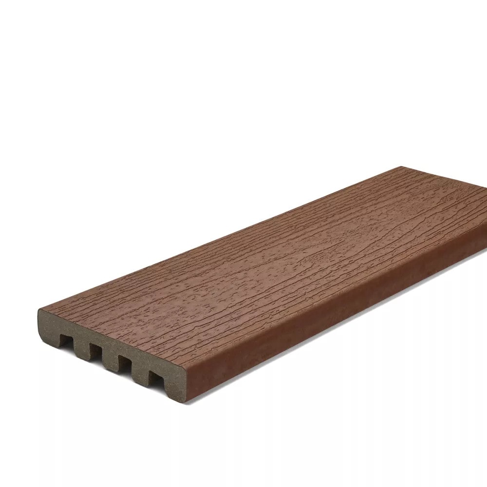 Trex Enhance Basics 1-in x 6-in x 20-ft Saddle Square/Scalloped Composite Deck Board