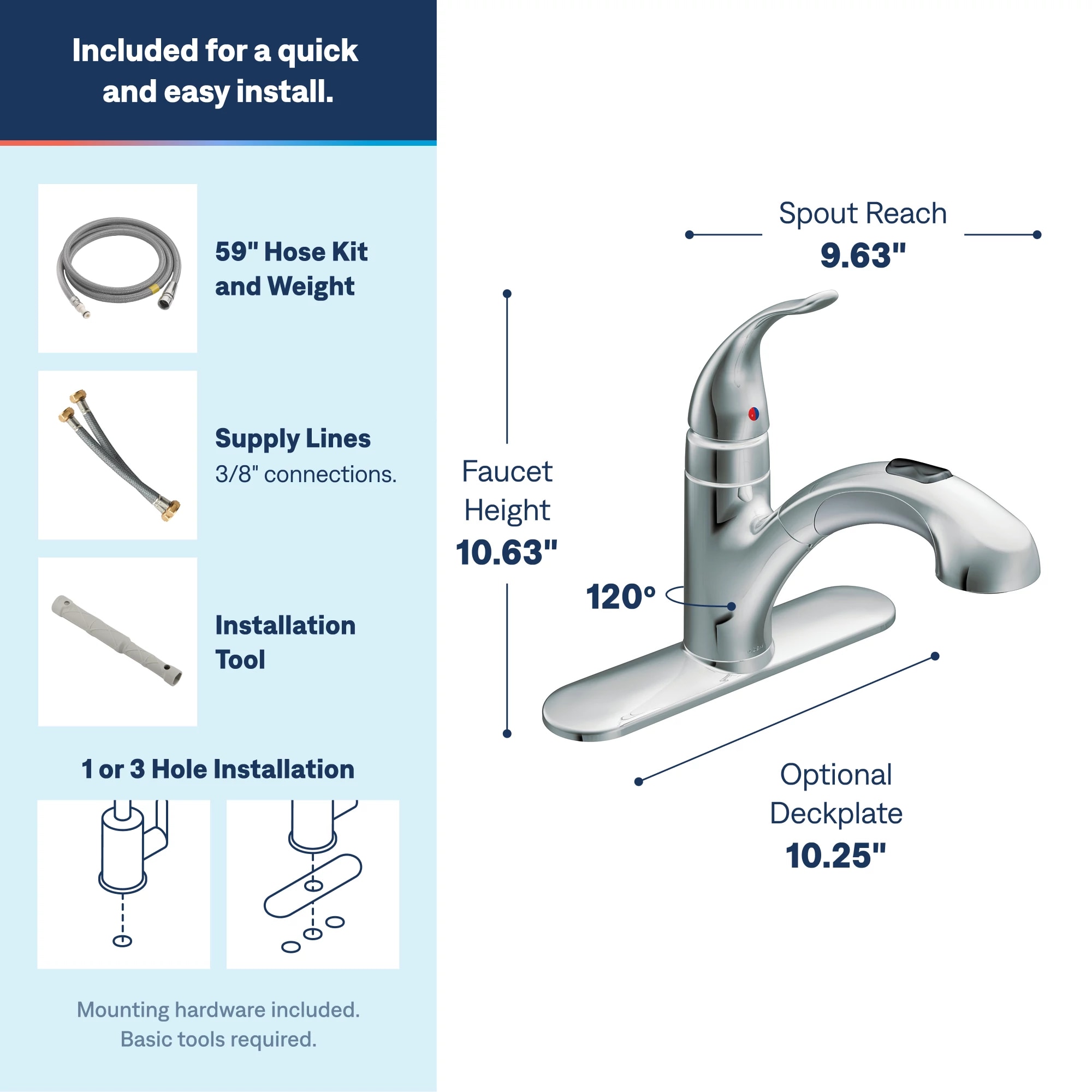 Moen 67315C Kitchen-Faucets - View #3