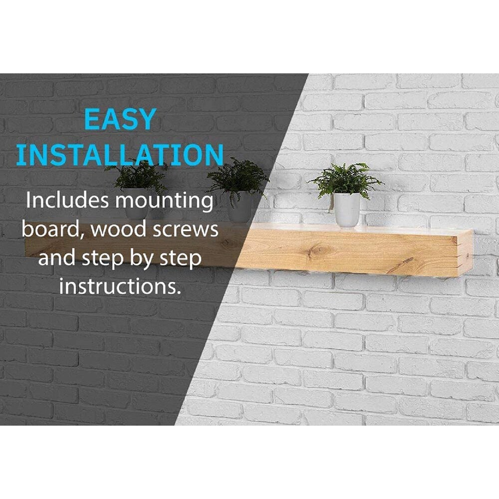 Mantels Direct WALLACE-36-UN Mantel-Shelves - View #2