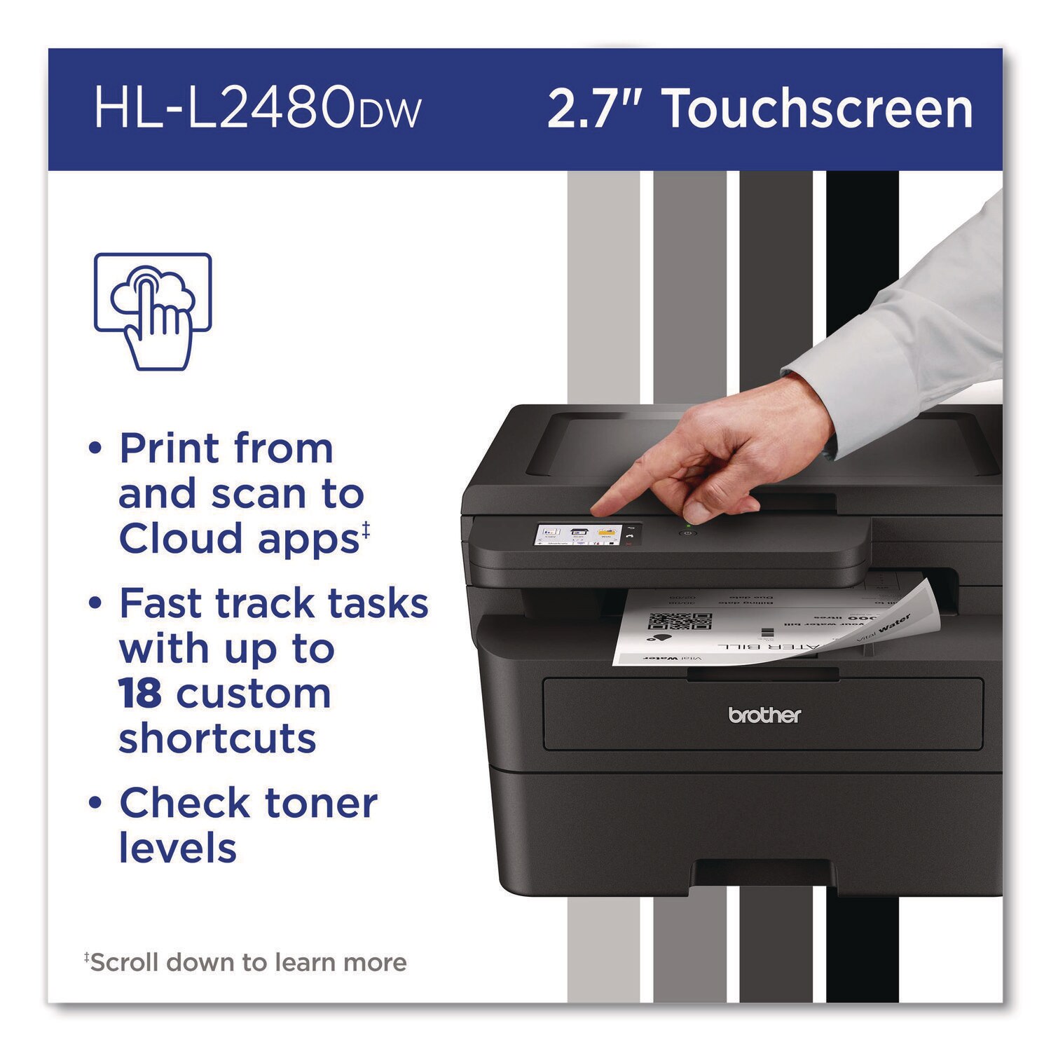 Brother HLL2480DW printers - View #5