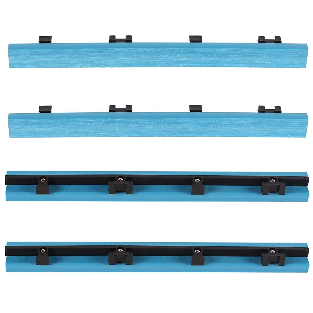 Caribbean Blue Elm Composite Deck Tile Trim, 12" x 1"