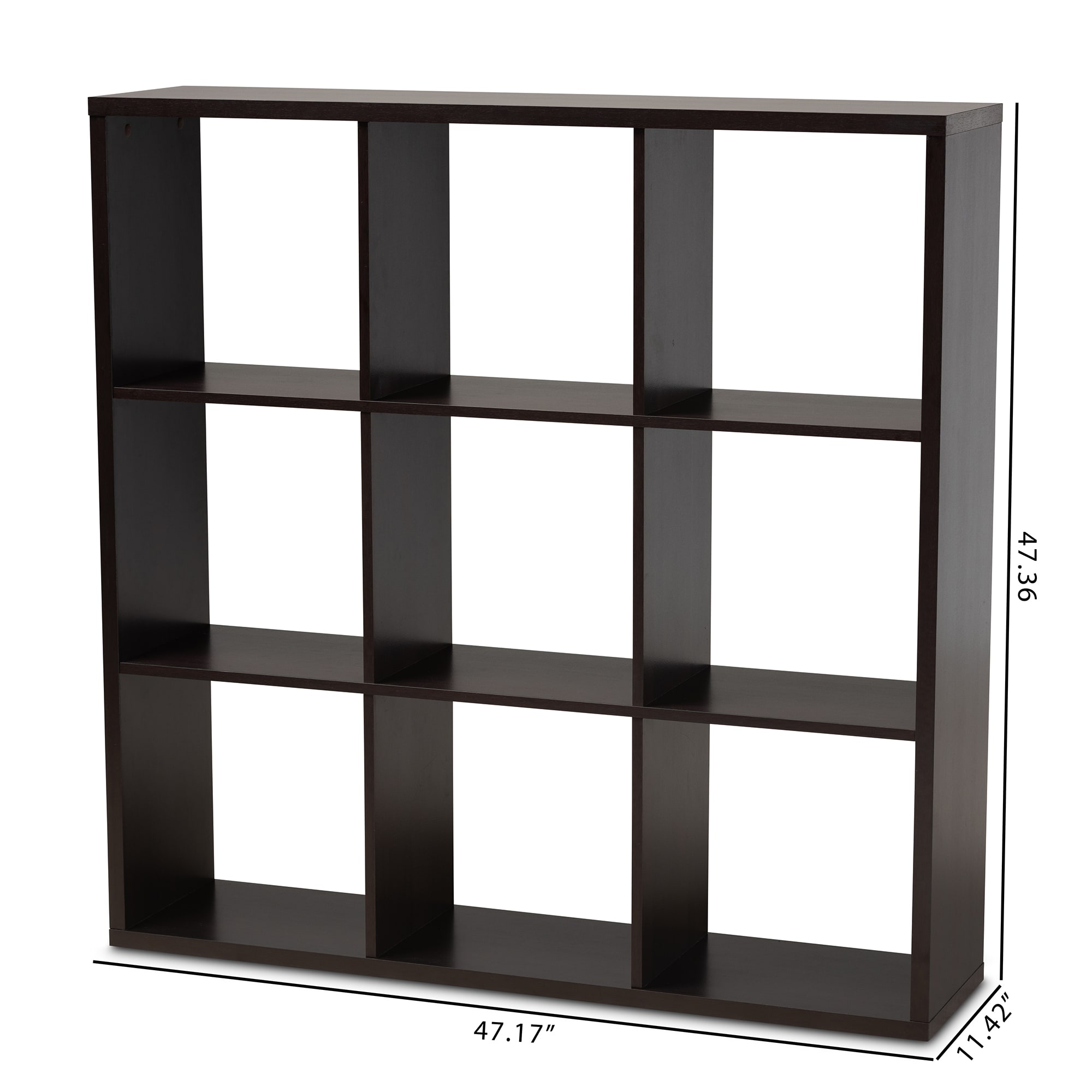 Baxton Studio 159-9855-LW Laminate-Storage-Cubes - View #4