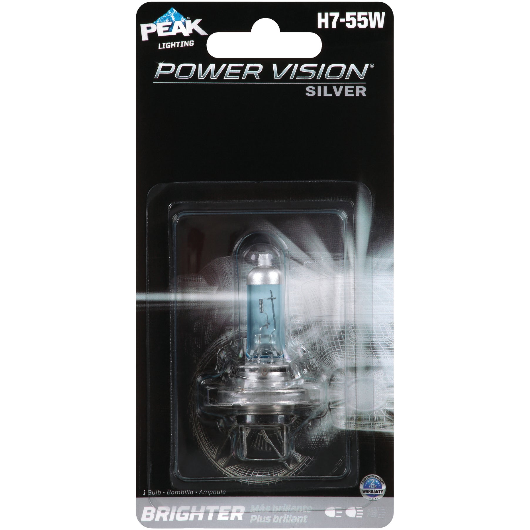 PEAK H7-55WPVS-BPP Headlight-Bulbs - View #2
