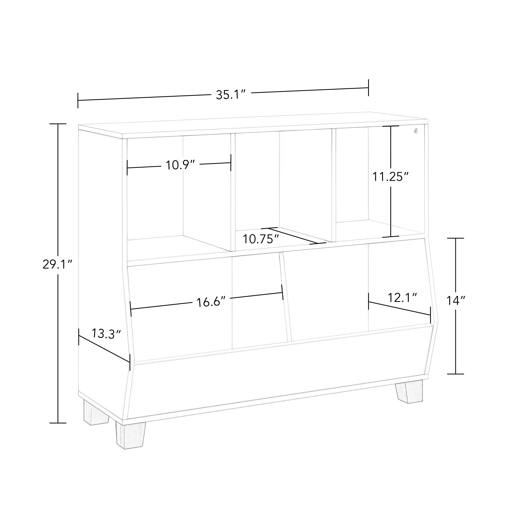 RiverRidge 02-337K Kids-Bookcases - View #6