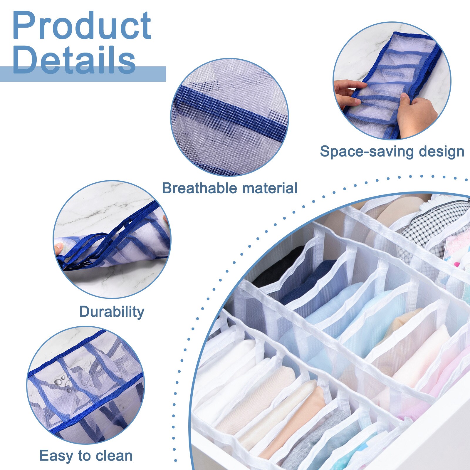 Unique Bargains S25072801UX1031 Plastic-Storage-Bags - View #3