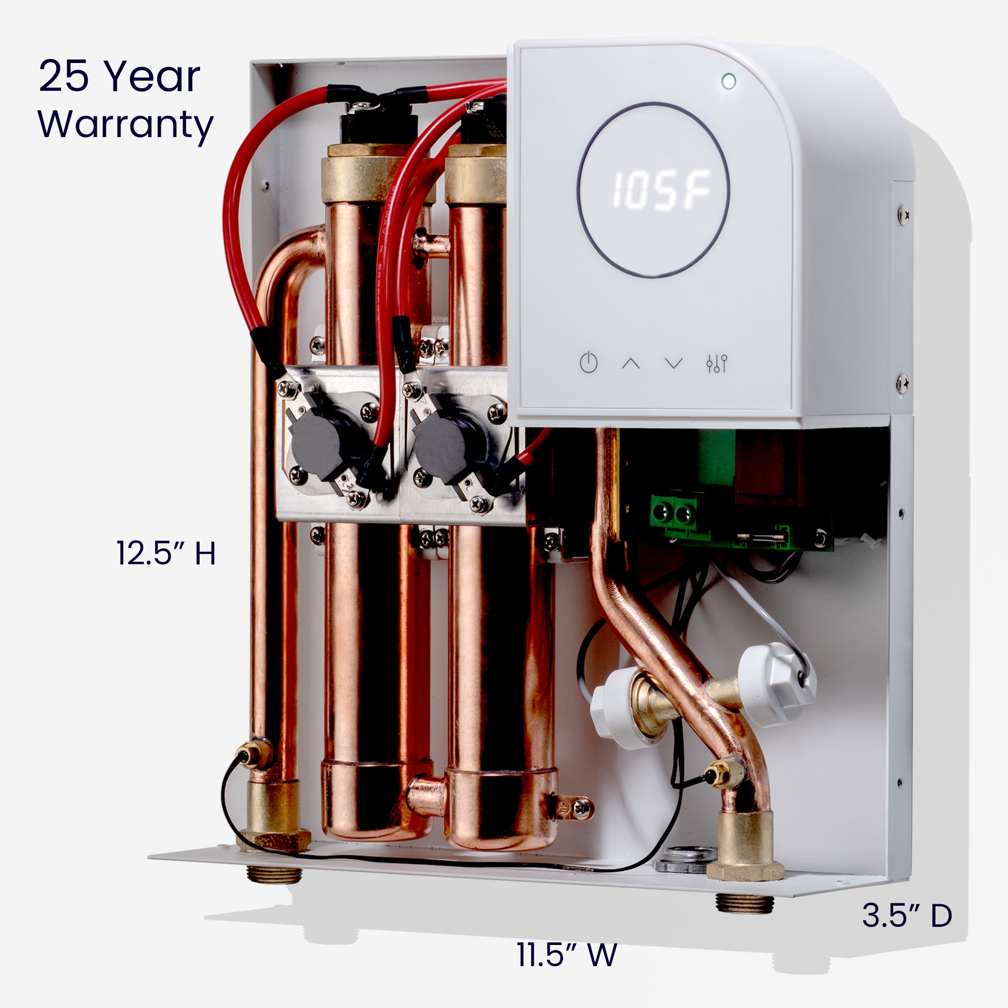 Optimal 220/240 Volt 12 KW 2.5 GPM Smart Electric Tankless Water Heater OPTI12 Sansujyuku sansujyuku.com