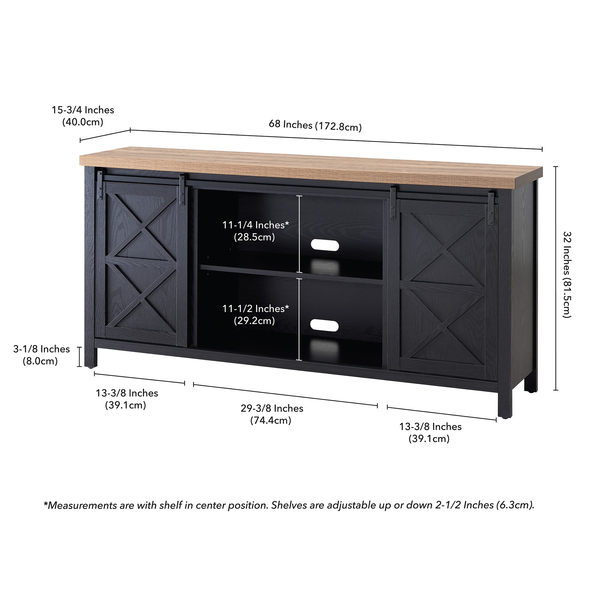 Hailey Home TV1398 Tv-Stands - View #4