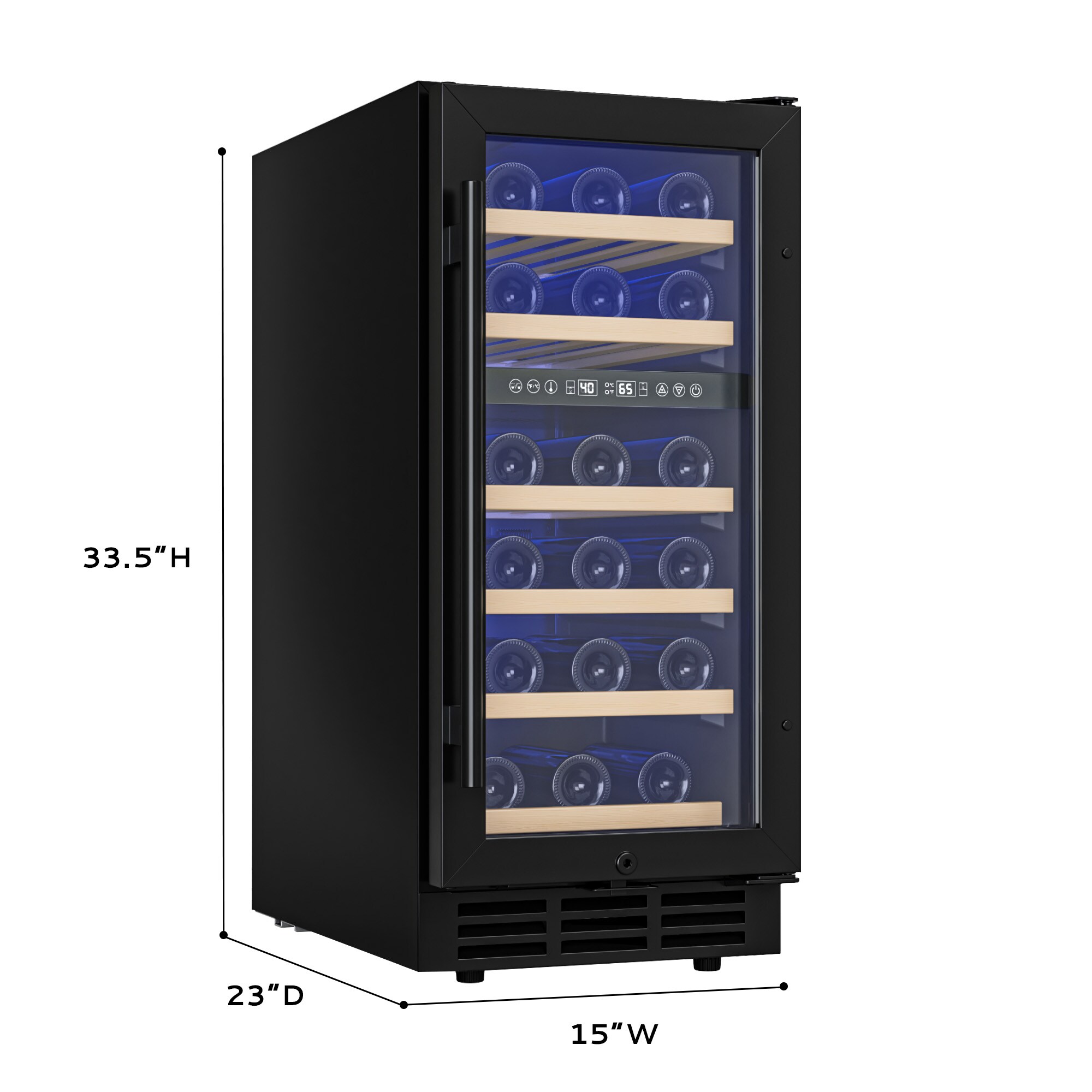 SIMZLIFE FWC004-15BL-S-LS-SC Wine-Chillers - View #9