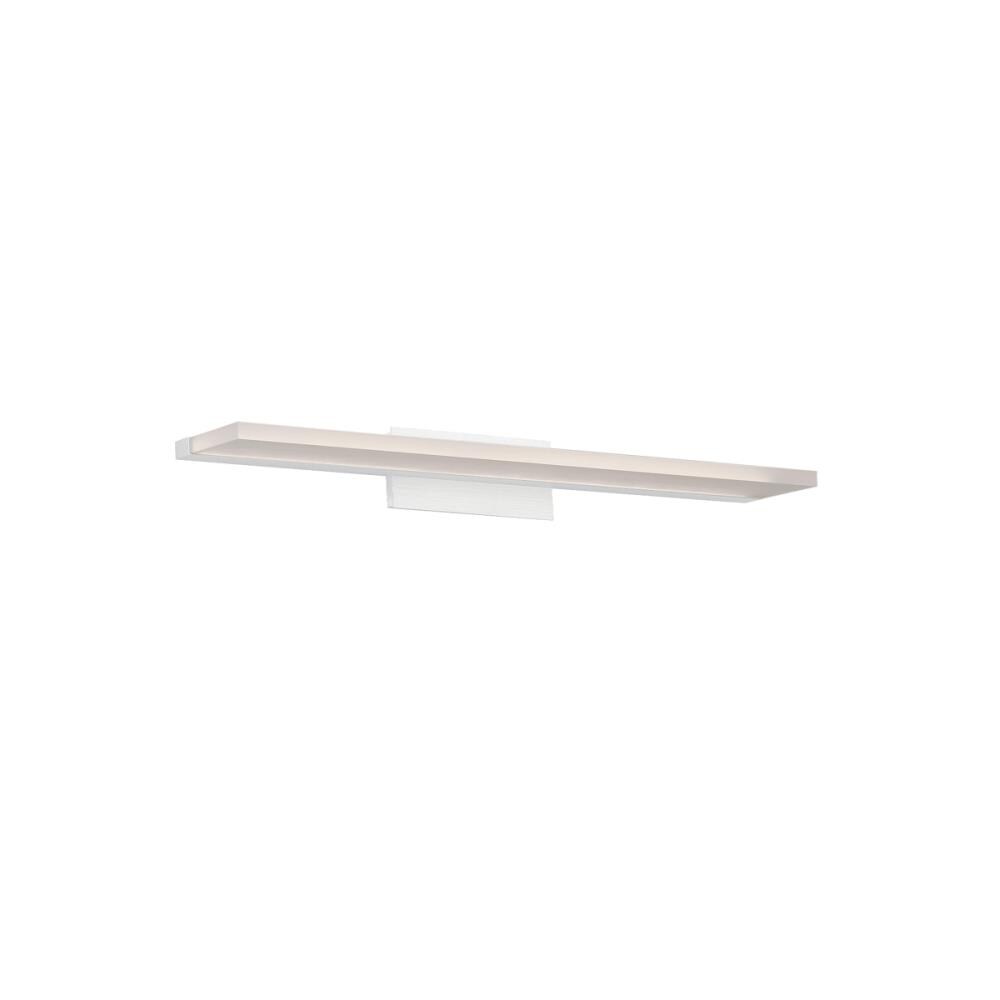 dweLED WS-85624-WT Level 25-in 1 -Light Matte White Integrated LED Modern/contemporary Vanity light