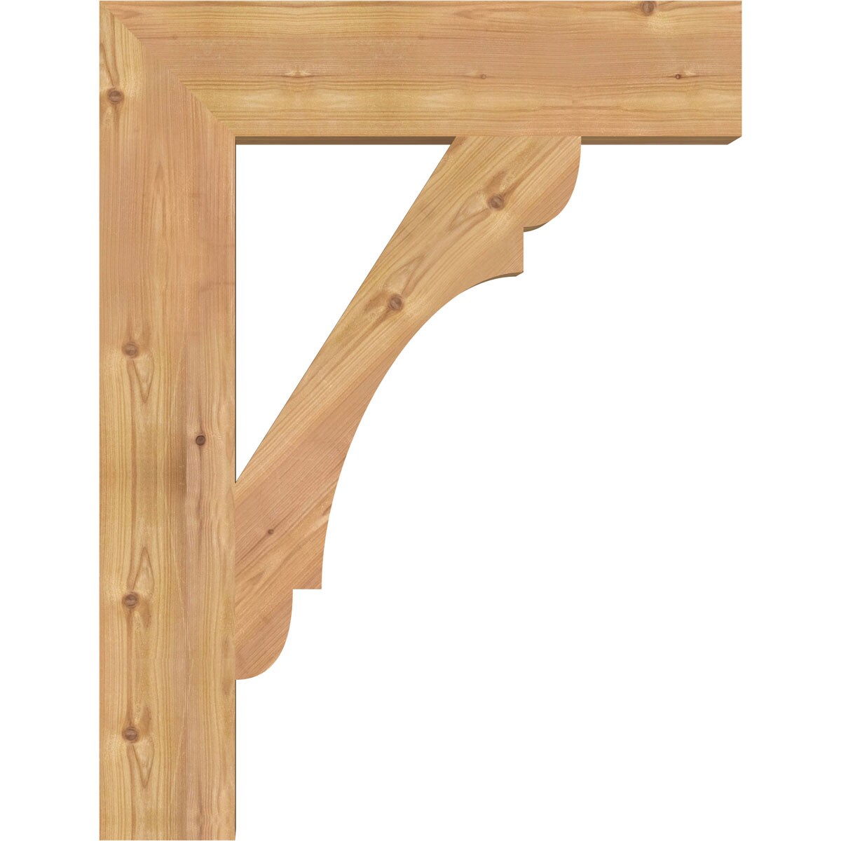 Ekena Millwork BKT06X26X34OLY05SWR Exterior-Brackets-Braces - View #3