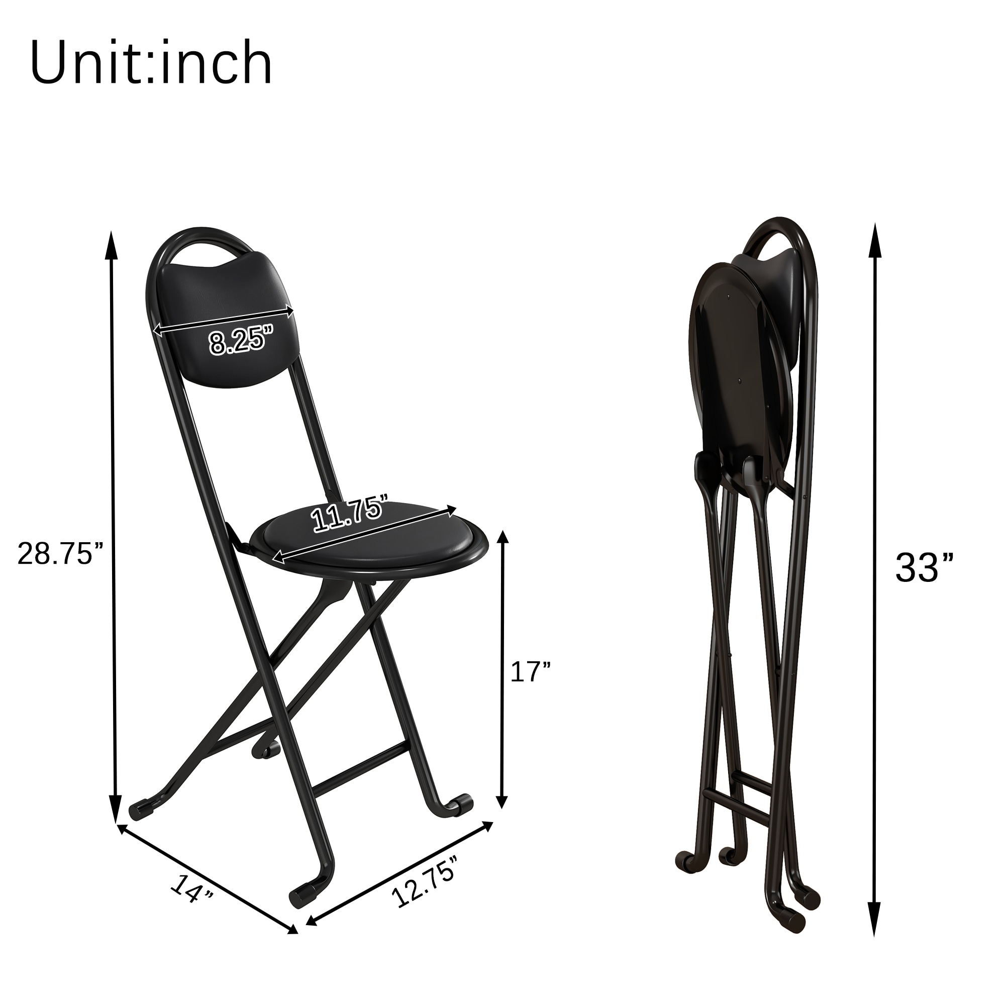 EXTRAUP YHLW2201P185462 Folding-Chairs - View #3